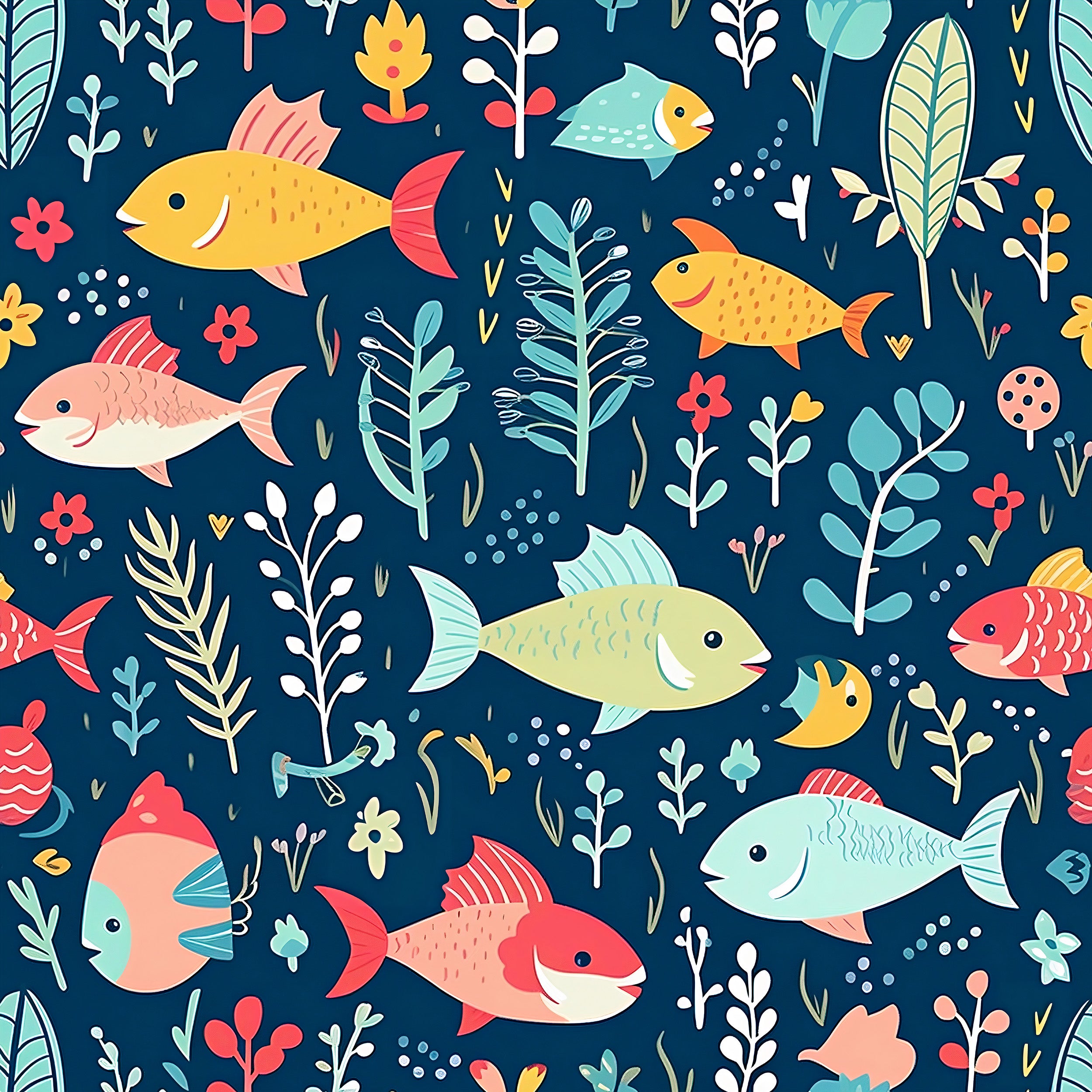 Under-the-Water Wall Art Bringing Oceanic Charm