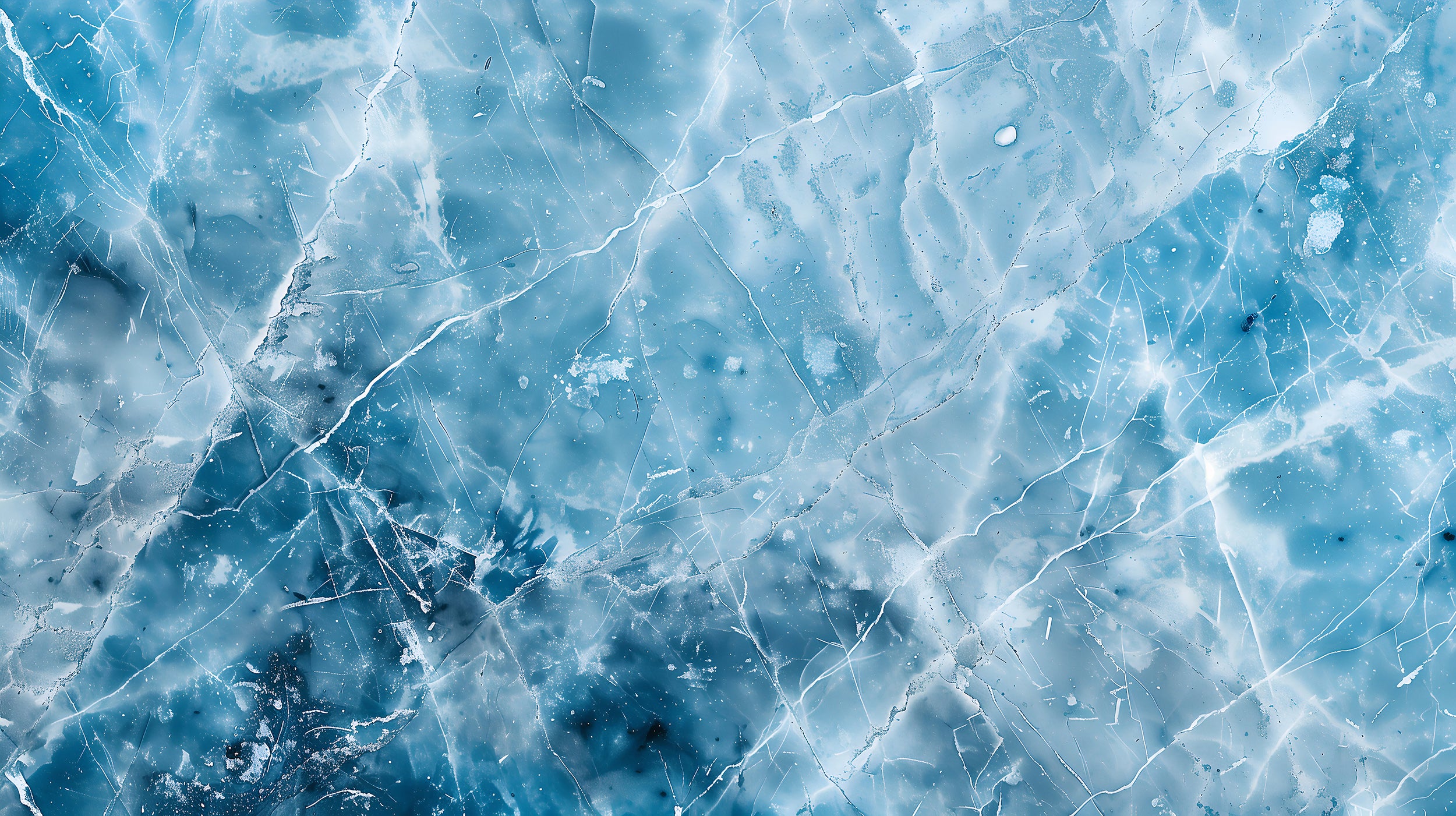 Blue Ice Wall Mural, Soft Blue Marble Wallpaper, Peel and Stick Abstract Winter Art, Removable Light Blue Marble, Ice Wallpaper