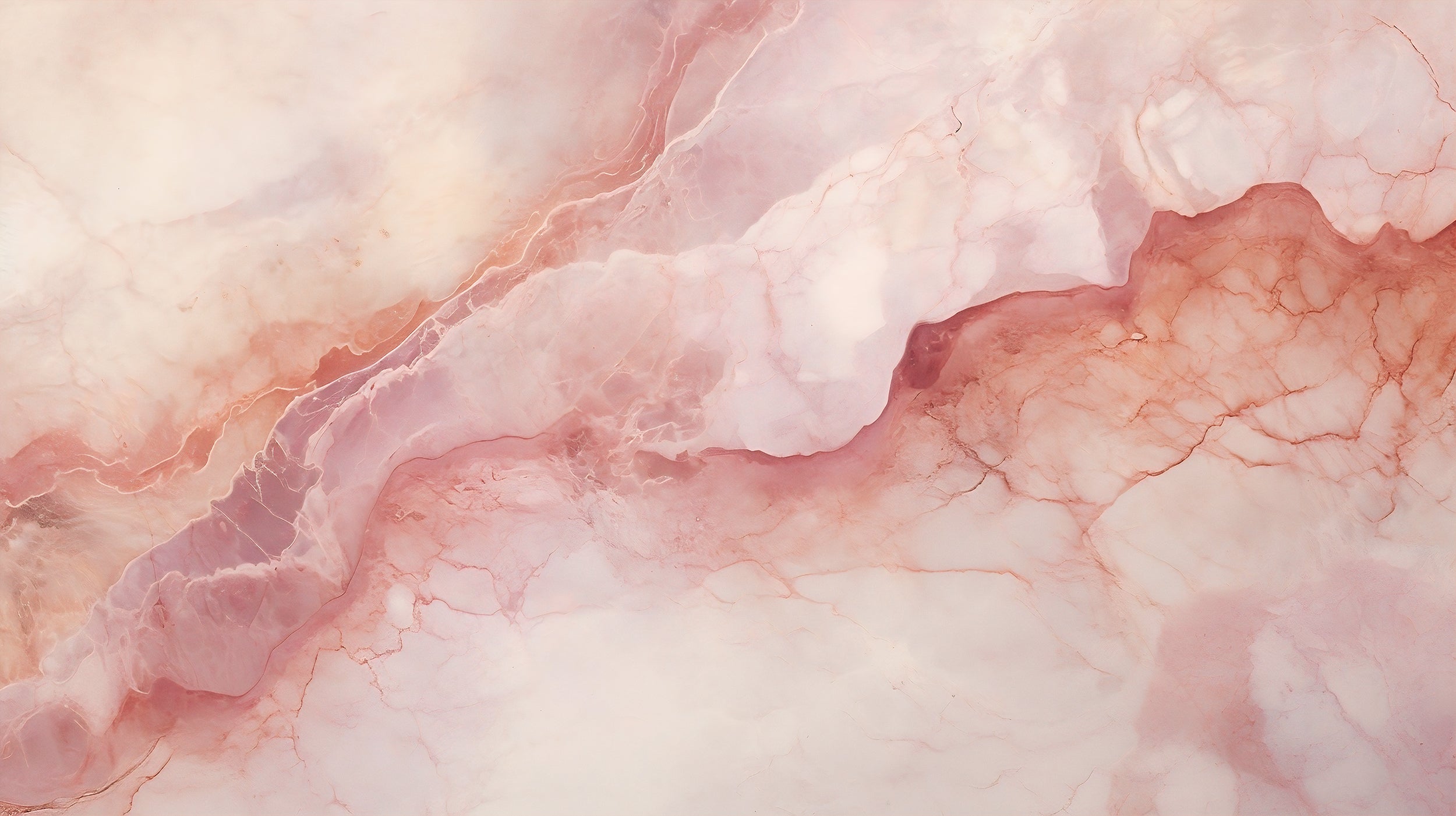 Stone Texture Wall Decor in a Serene Pink Hue