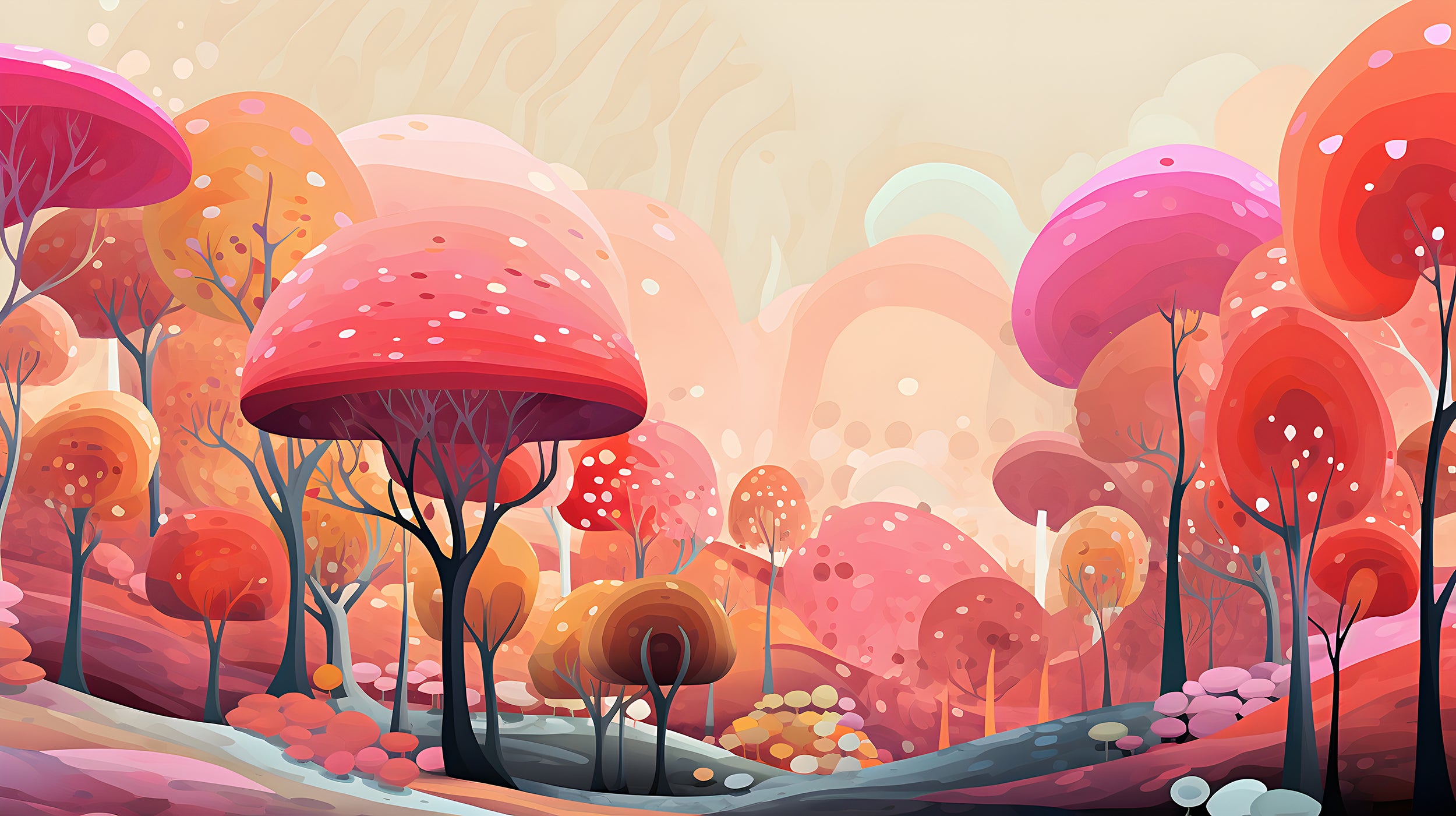 Dreamy Kids Room Mural
