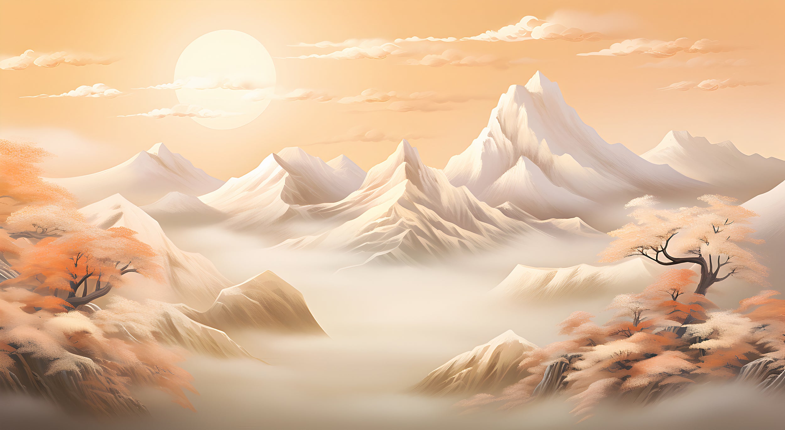 Winter Landscape Wallpaper