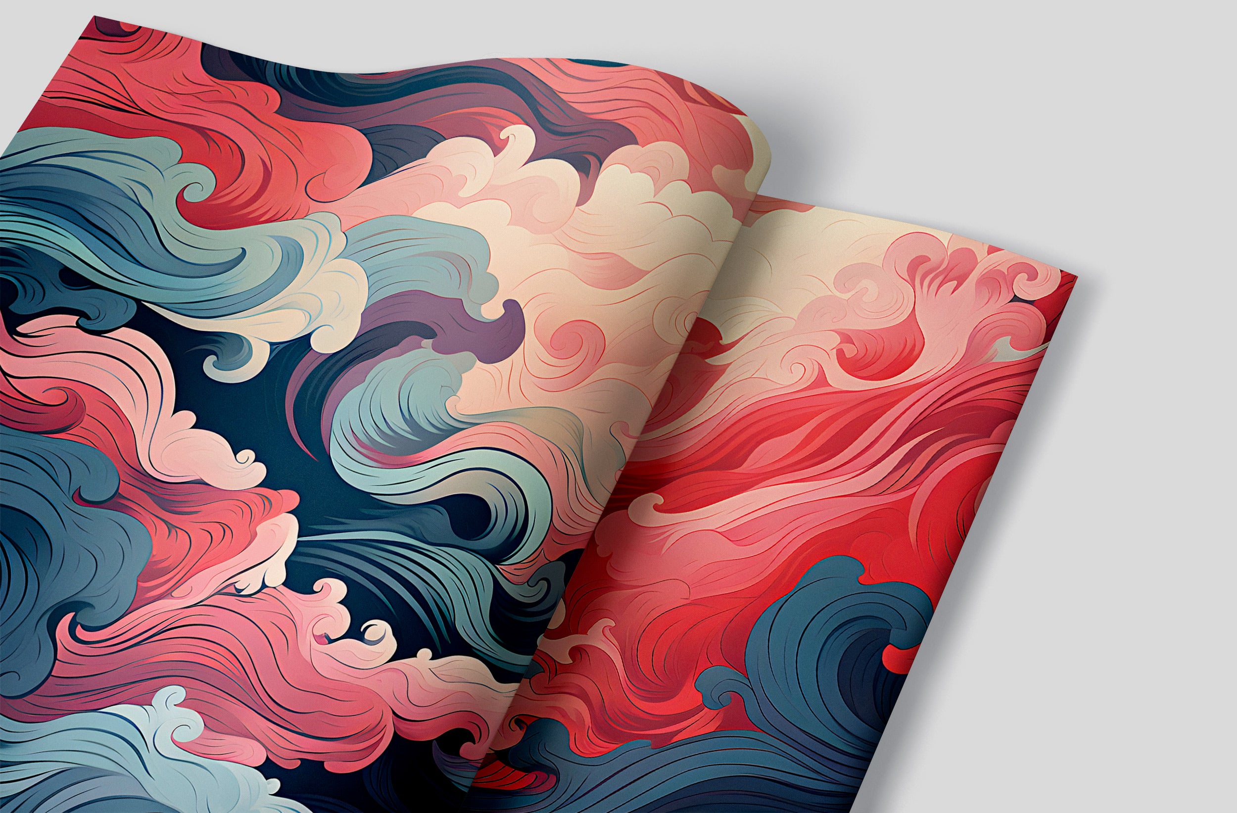 Colored Sea Wall Decor