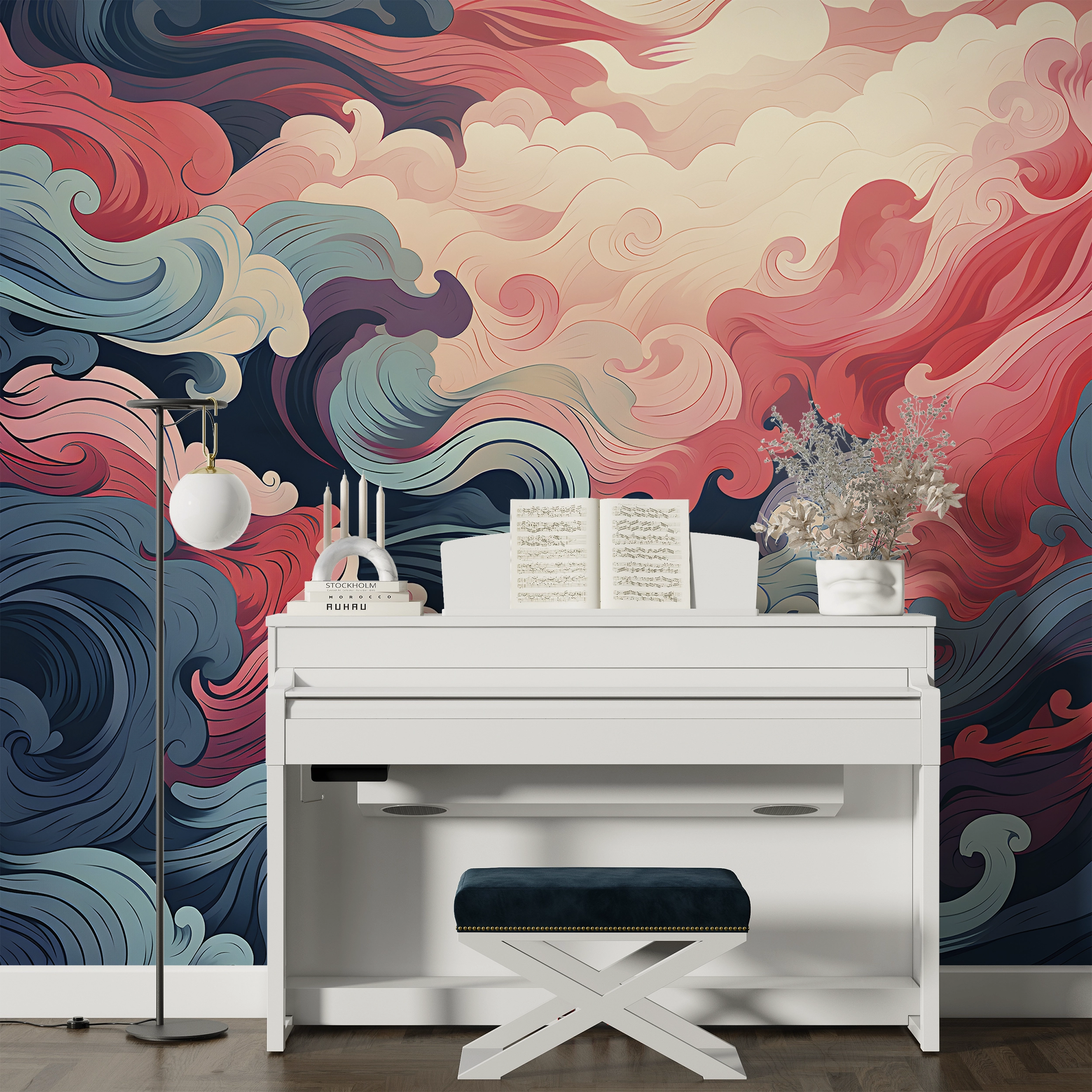 Removable Sea Wave Wall