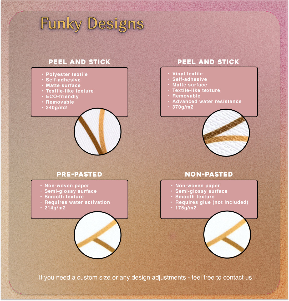 Art Deco Fan Wallpaper Mural – Navy, Gold & Beige Elegant Wall Design