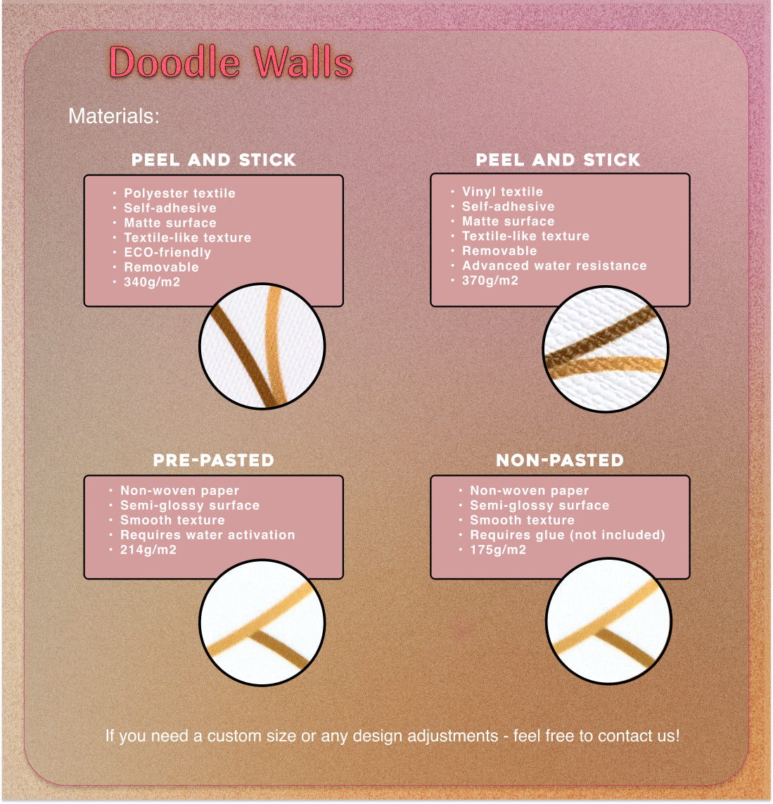 Modern Folk Floral Wallpaper, Bold Orange and Charcoal Patterned Wall Mural, Retro Scandinavian Peel and Stick Wallpaper