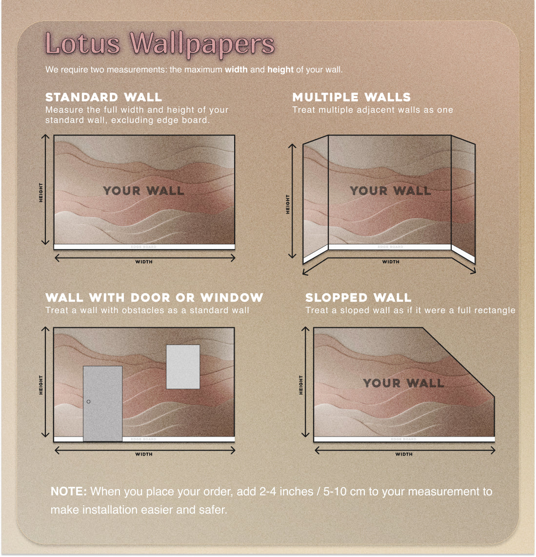 Elegant Beige and Pink Abstract Wallpaper - Perfect for Modern Home Decor