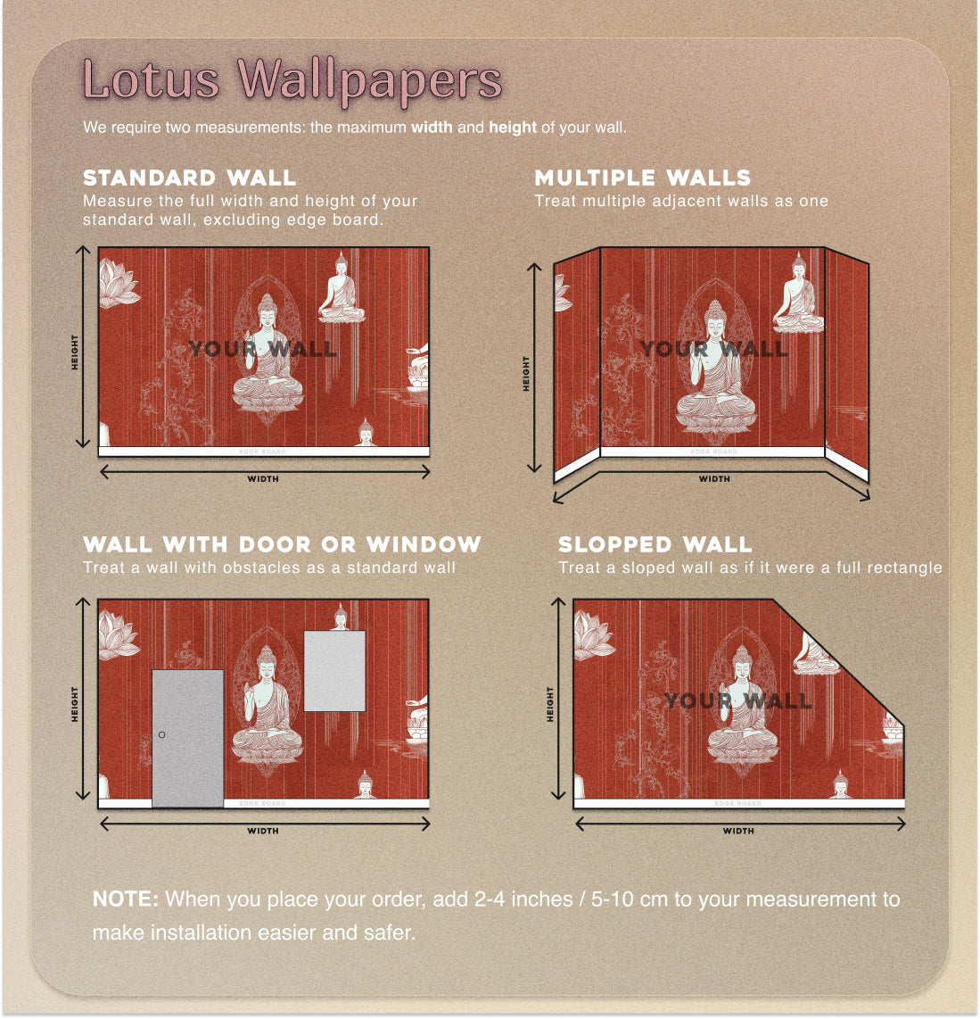 Bohemian Meditation-Inspired Wallpaper for Serene Spaces