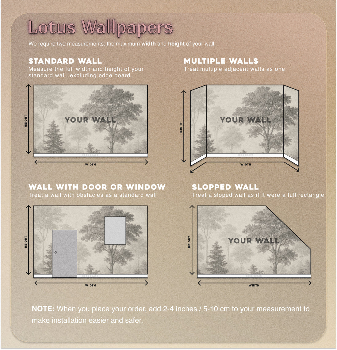 Elegant Vintage Forest Wallpaper β Nature Wall Art for Home Decor