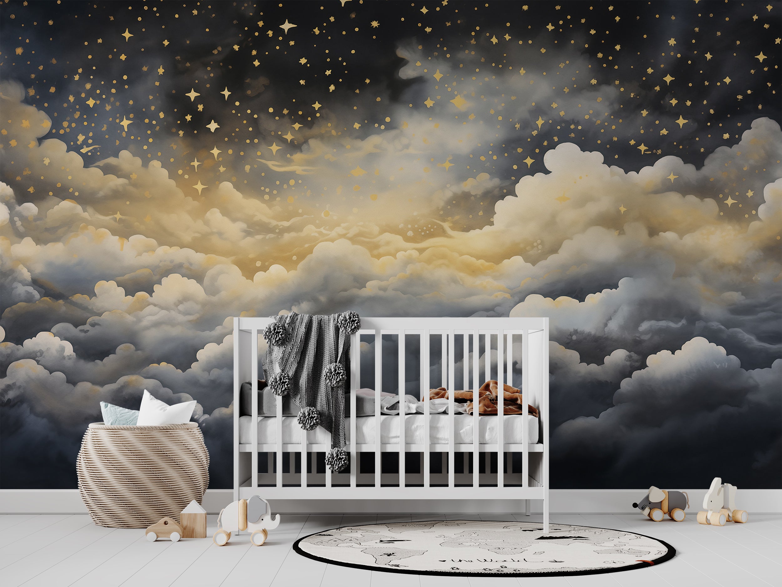 Night Sky Peel and Stick Wallpaper