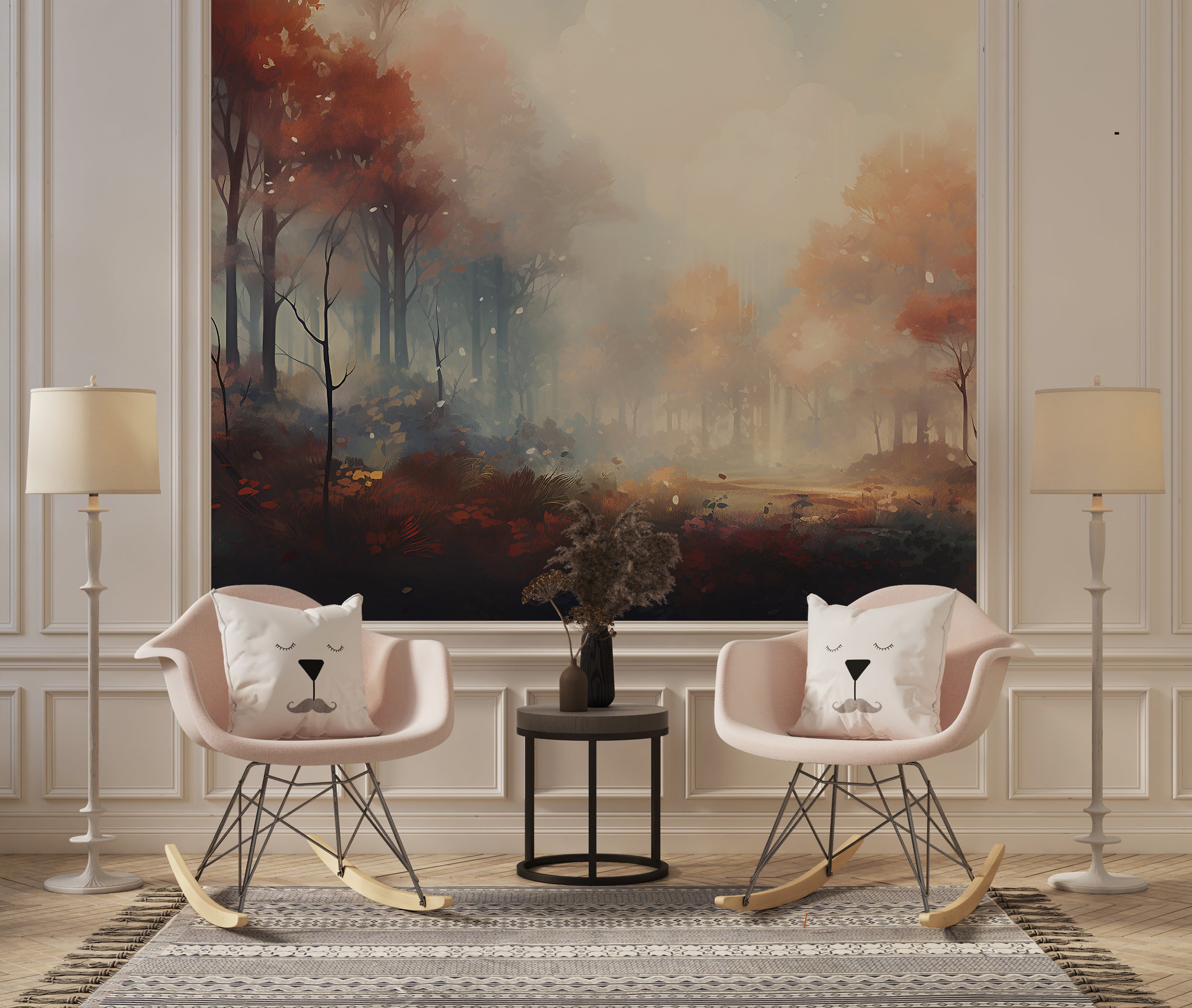 Captivating Autumn Peel and Stick Mural