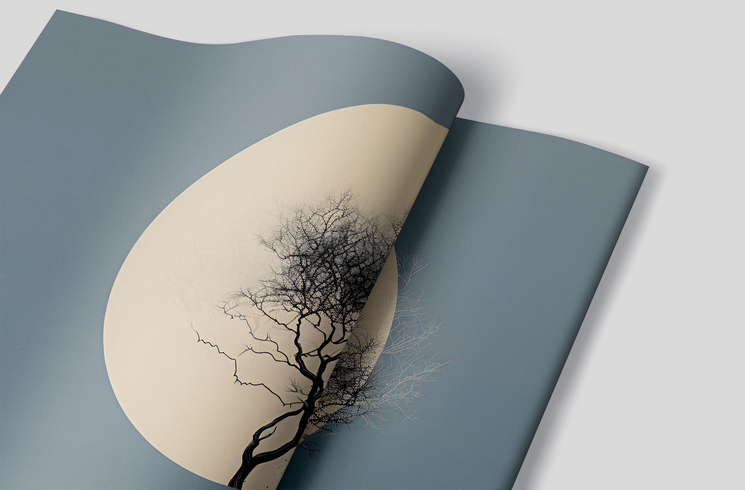 Easy Apply Minimalism Mural for Walls