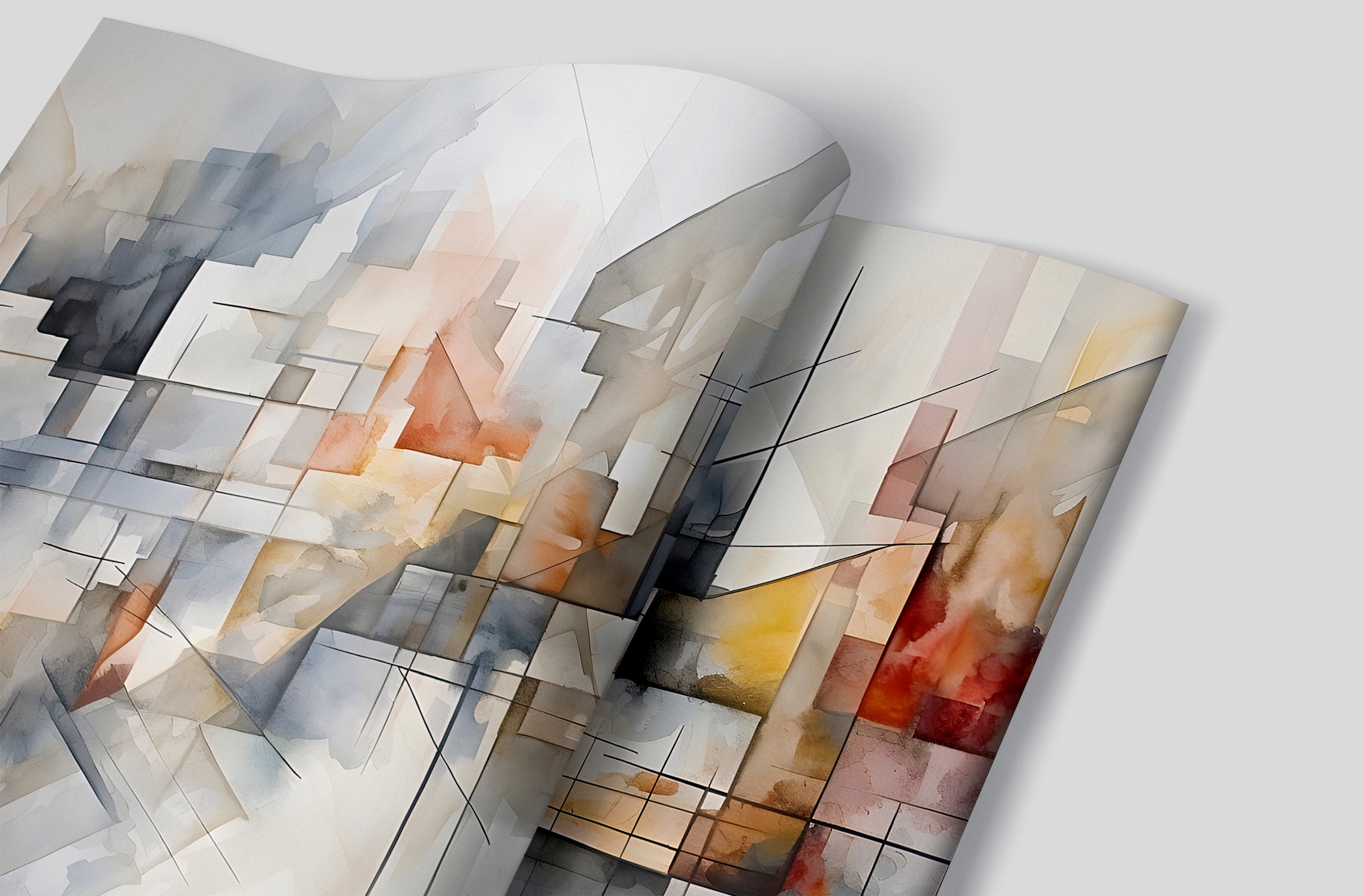 Contemporary Cityscape Wallpaper