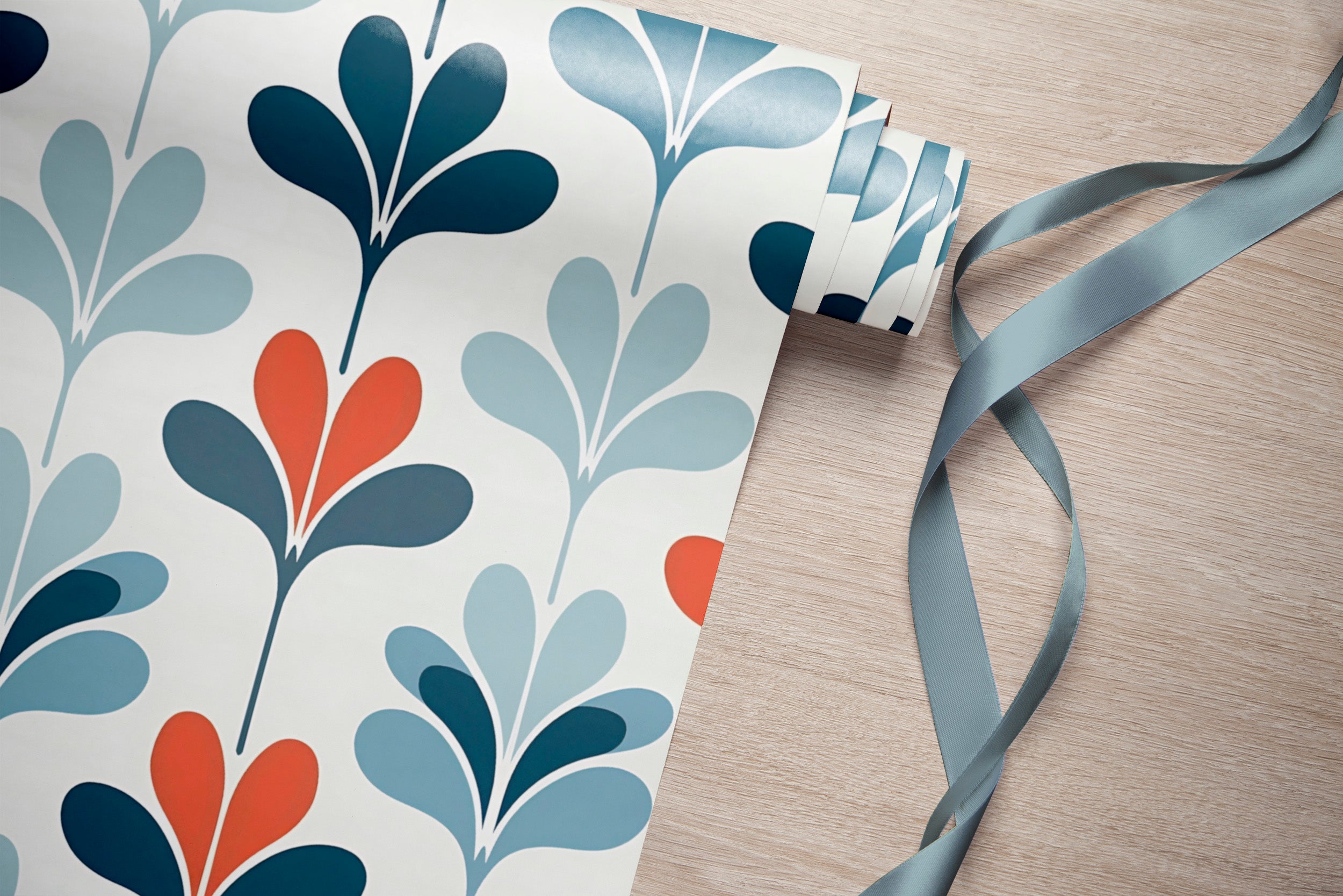 Removable Leaves Pattern Wall Decal Aesthetics