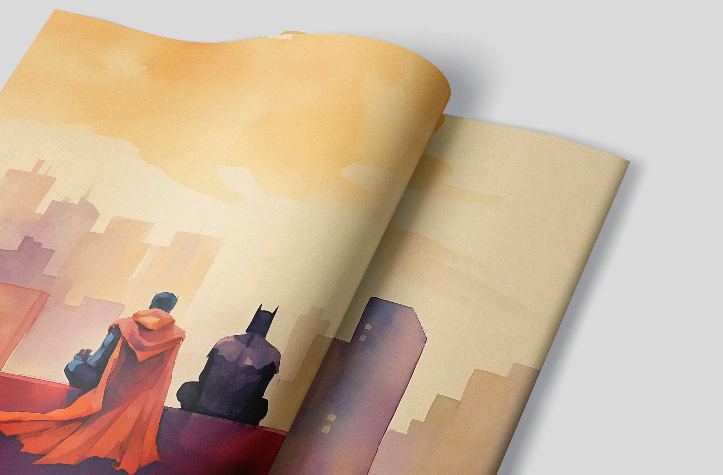 Iconic Heroic Duo in Your Home Decor