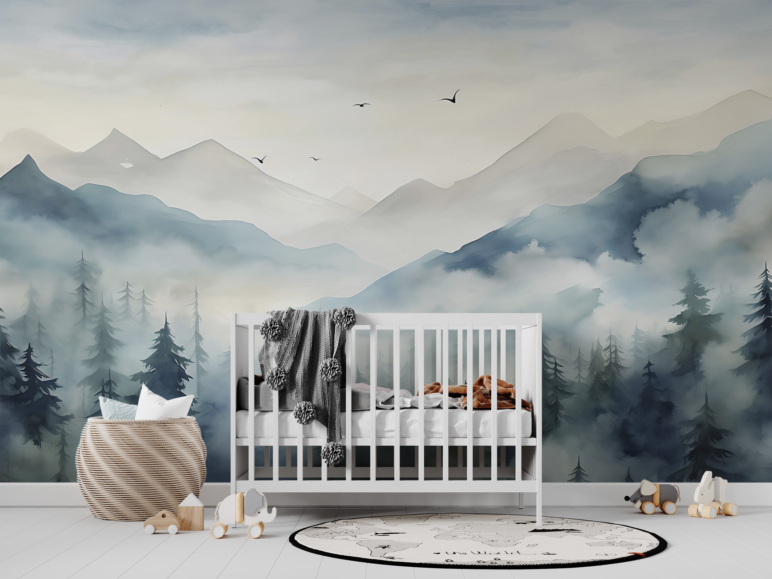 Peel and Stick Nature-Inspired Wall Art Aesthetics