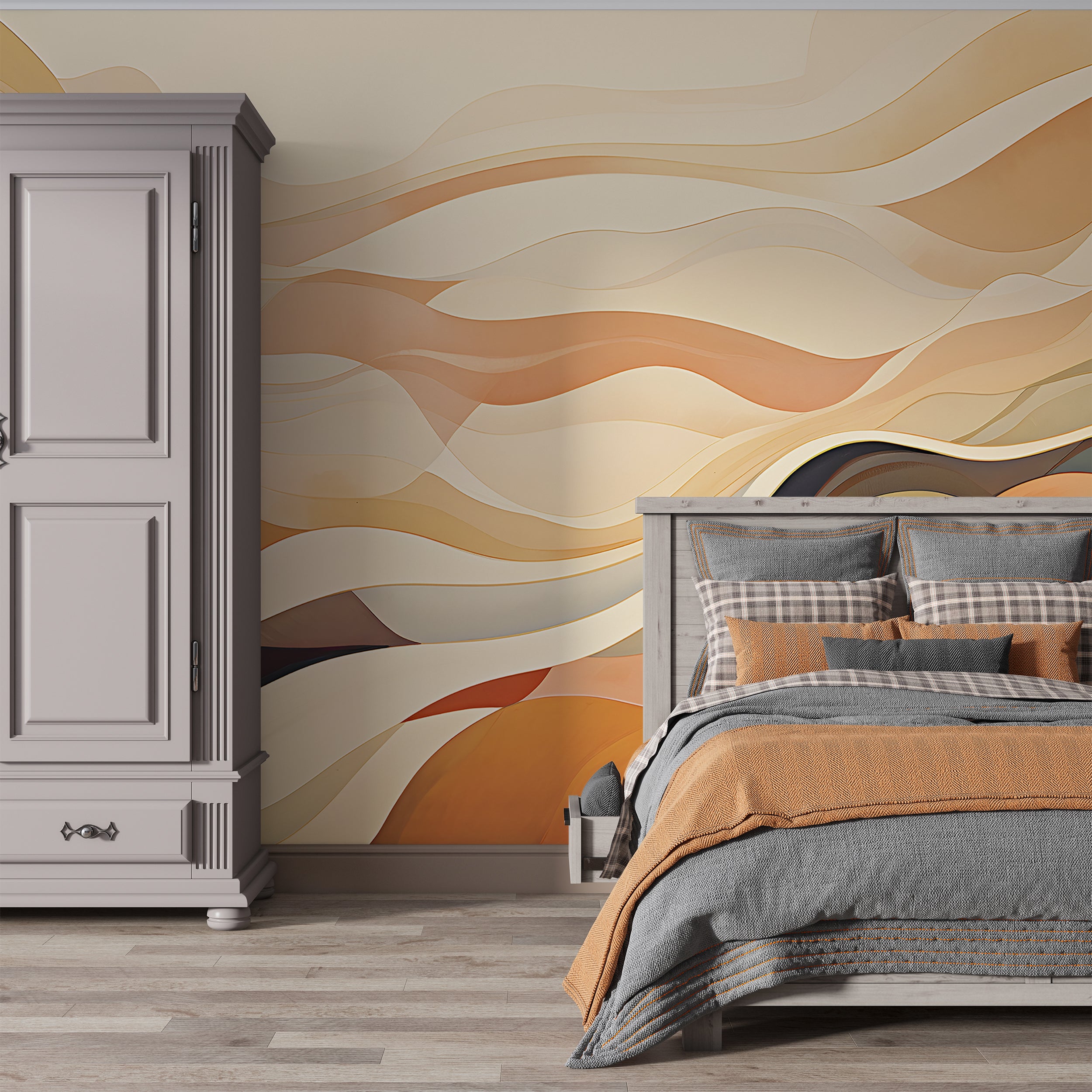 Sleek and Stylish Contemporary Wall Decal