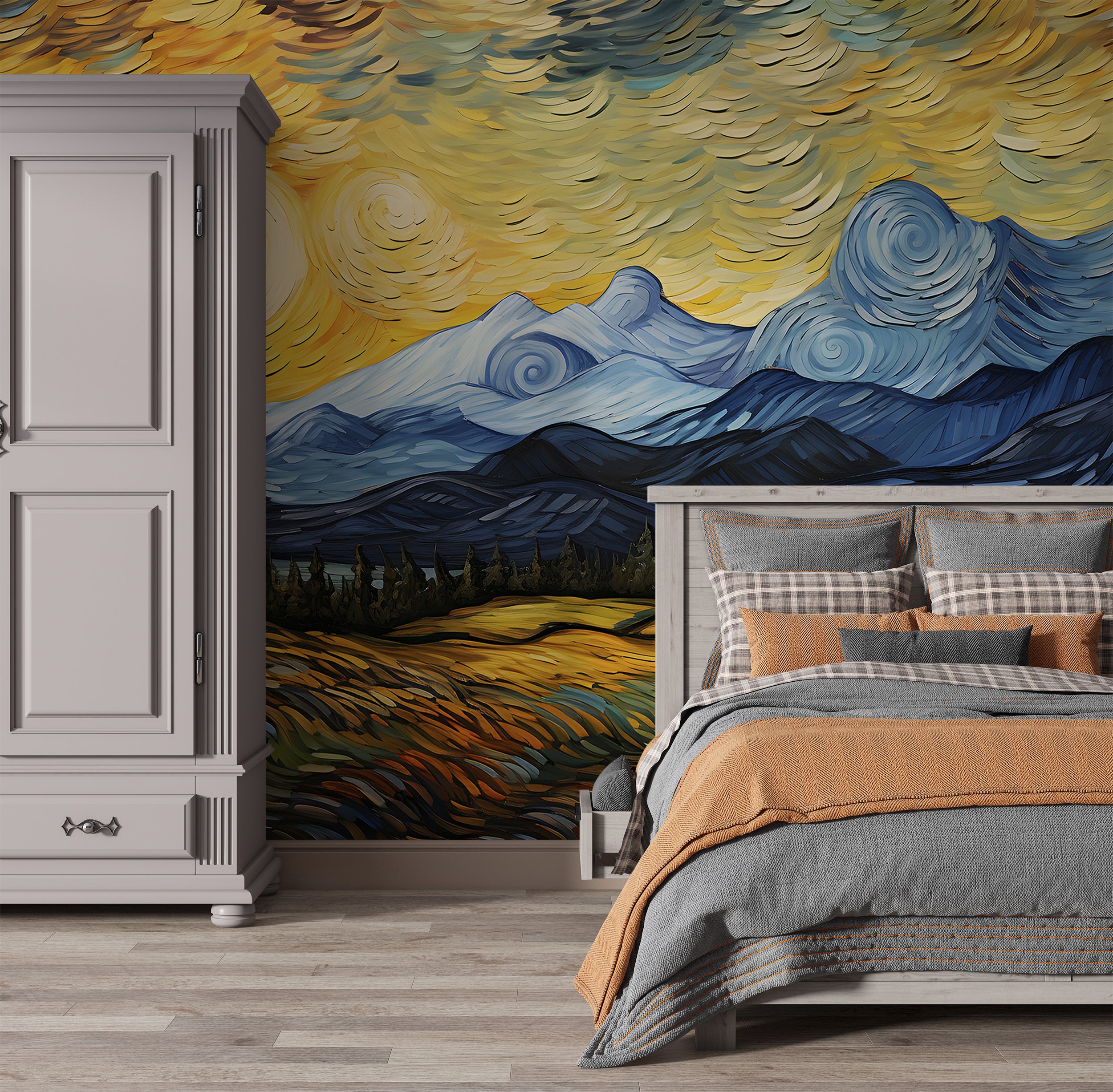 Vibrant Field Wall Decal