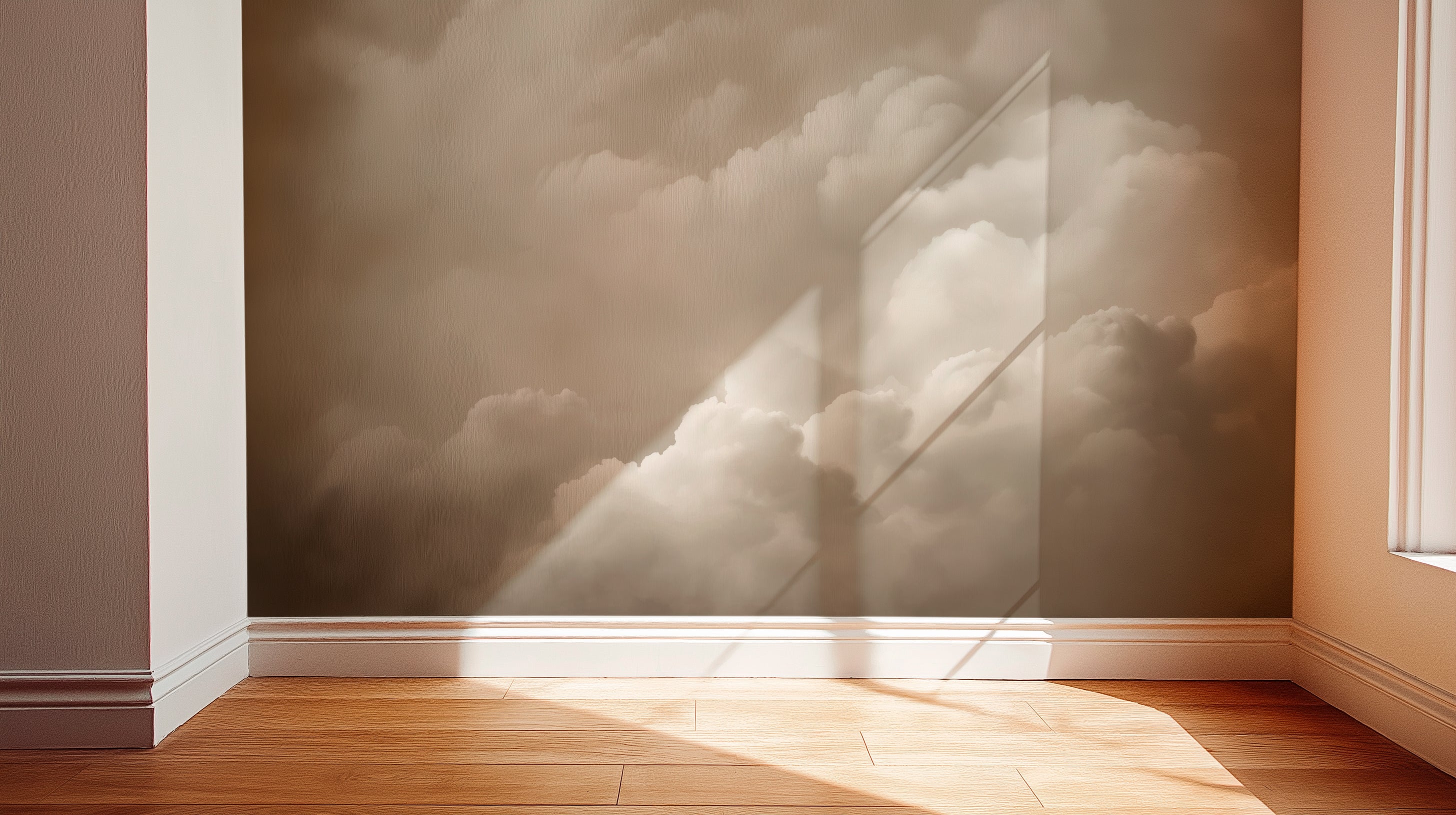 Dreamy Vintage Cloud Wallpaper - Perfect for Elegant Interiors