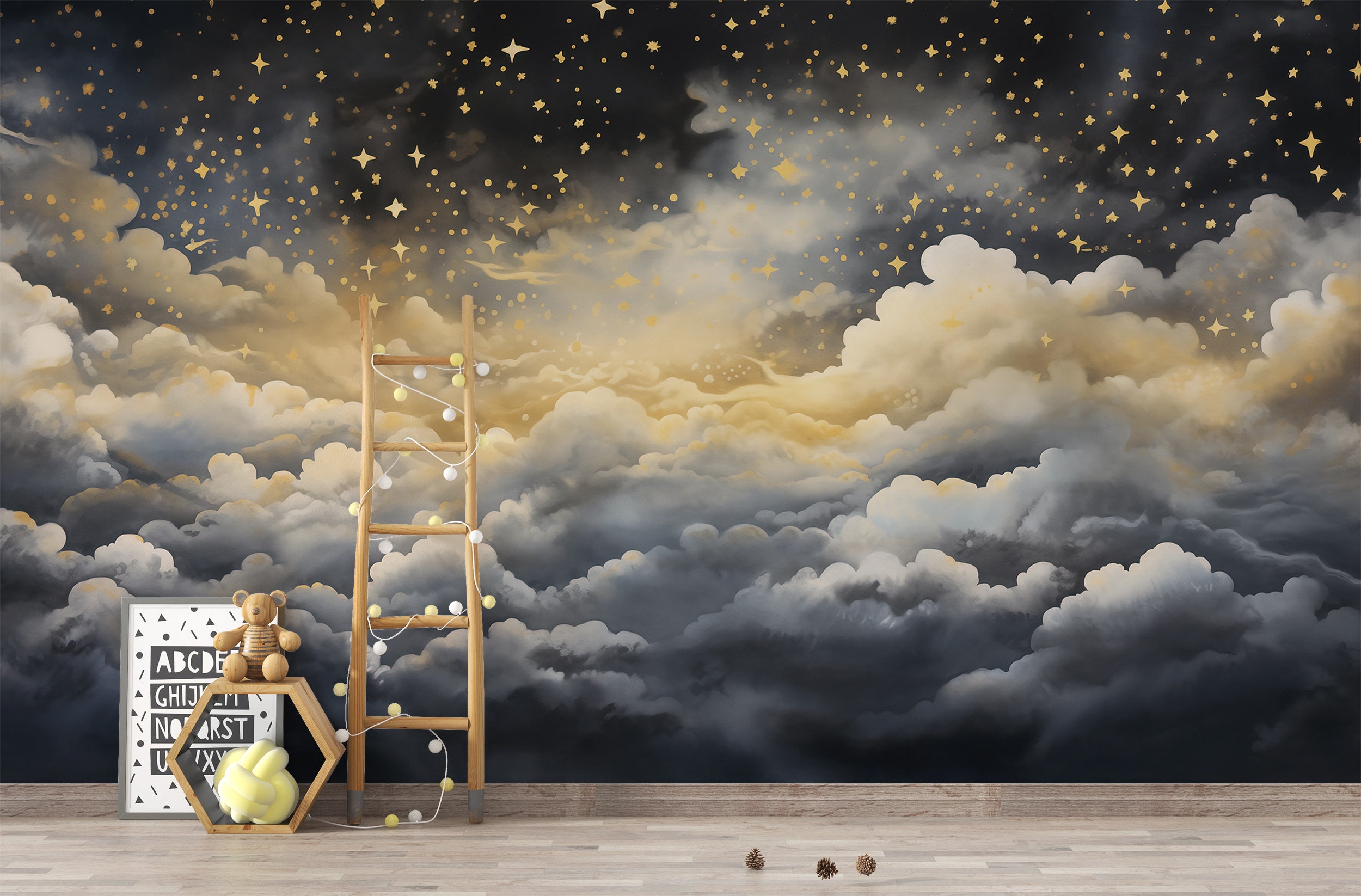 Create a Celestial Nursery Atmosphere