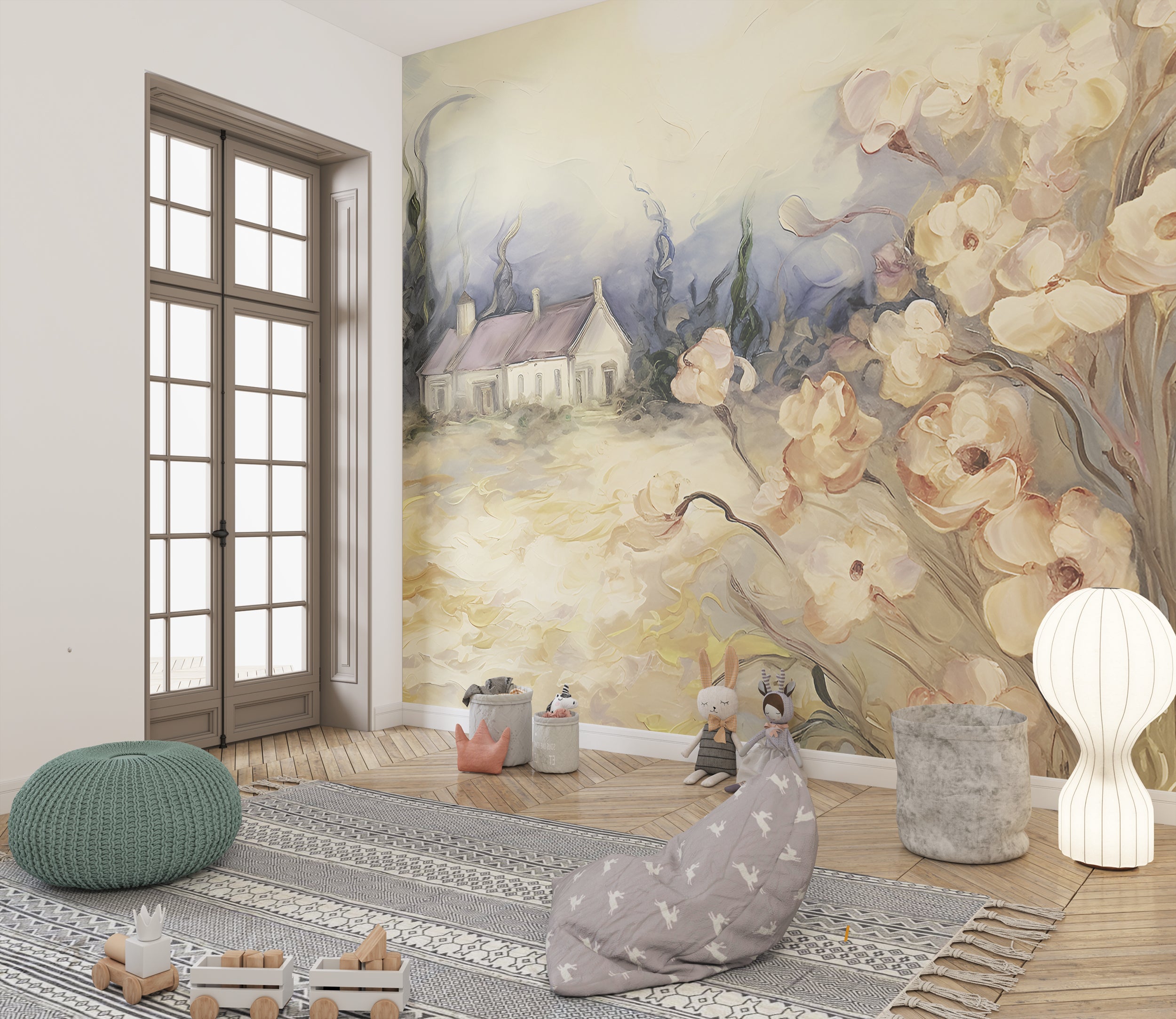 Nature-Inspired Peel and Stick Wallpaper