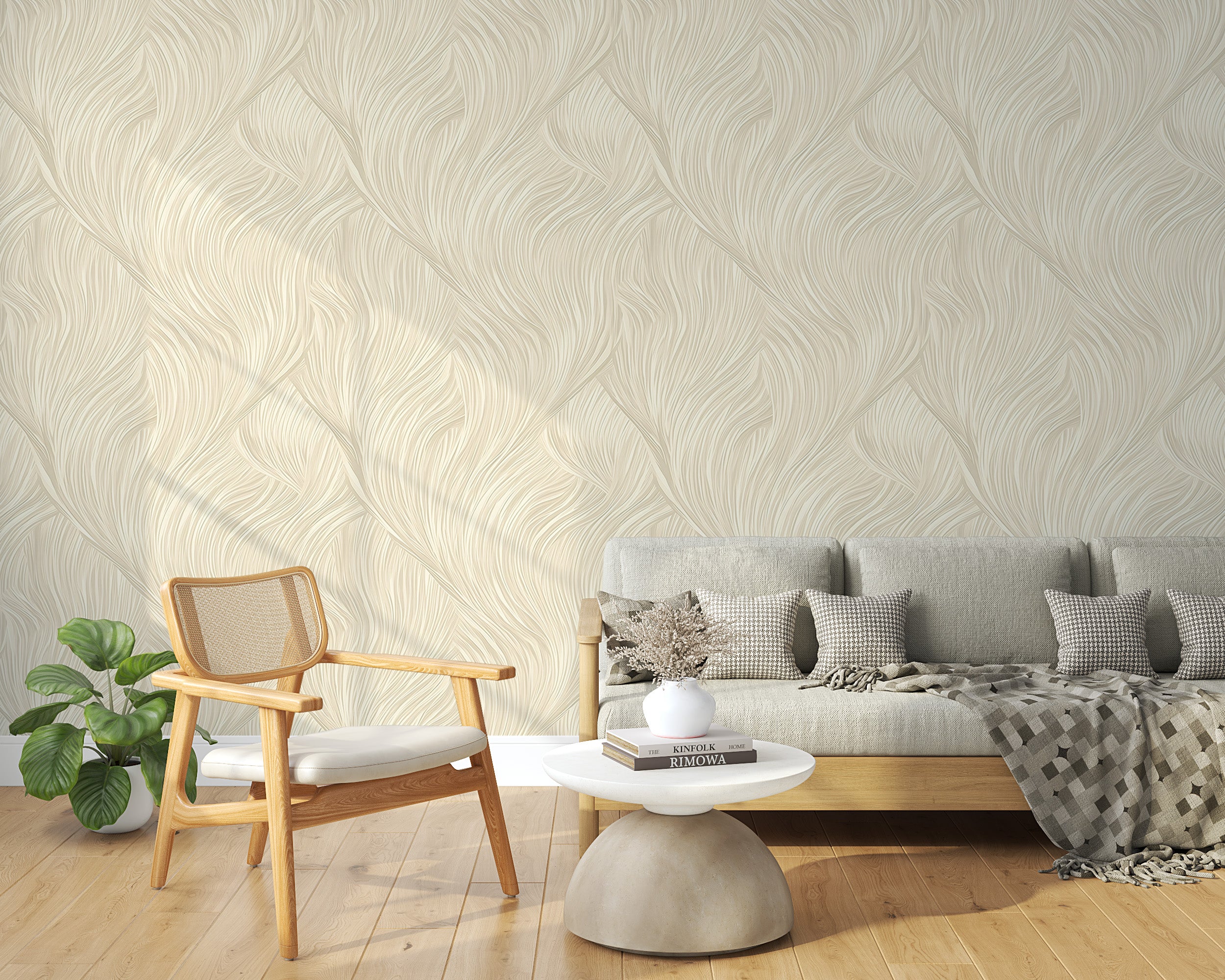 Peel and Stick Stripes Creating Minimalist Elegance