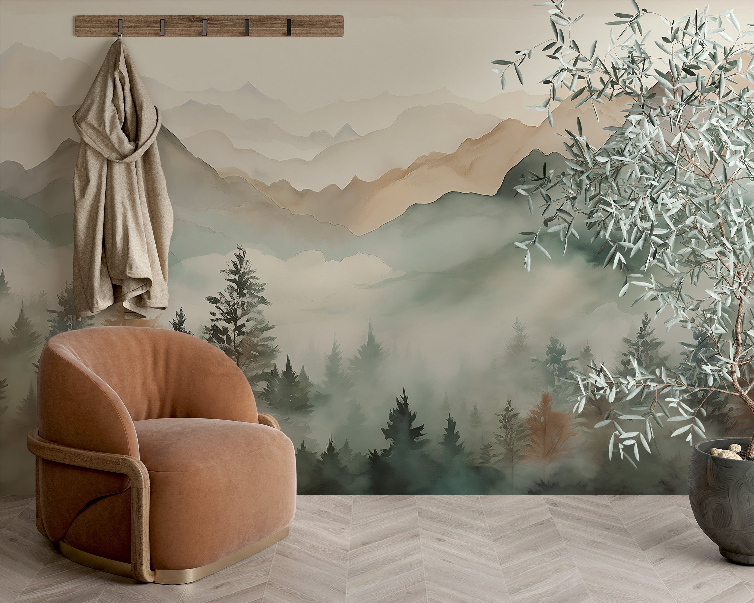 Peel and Stick Nature Wall Decal Enhancing Decor