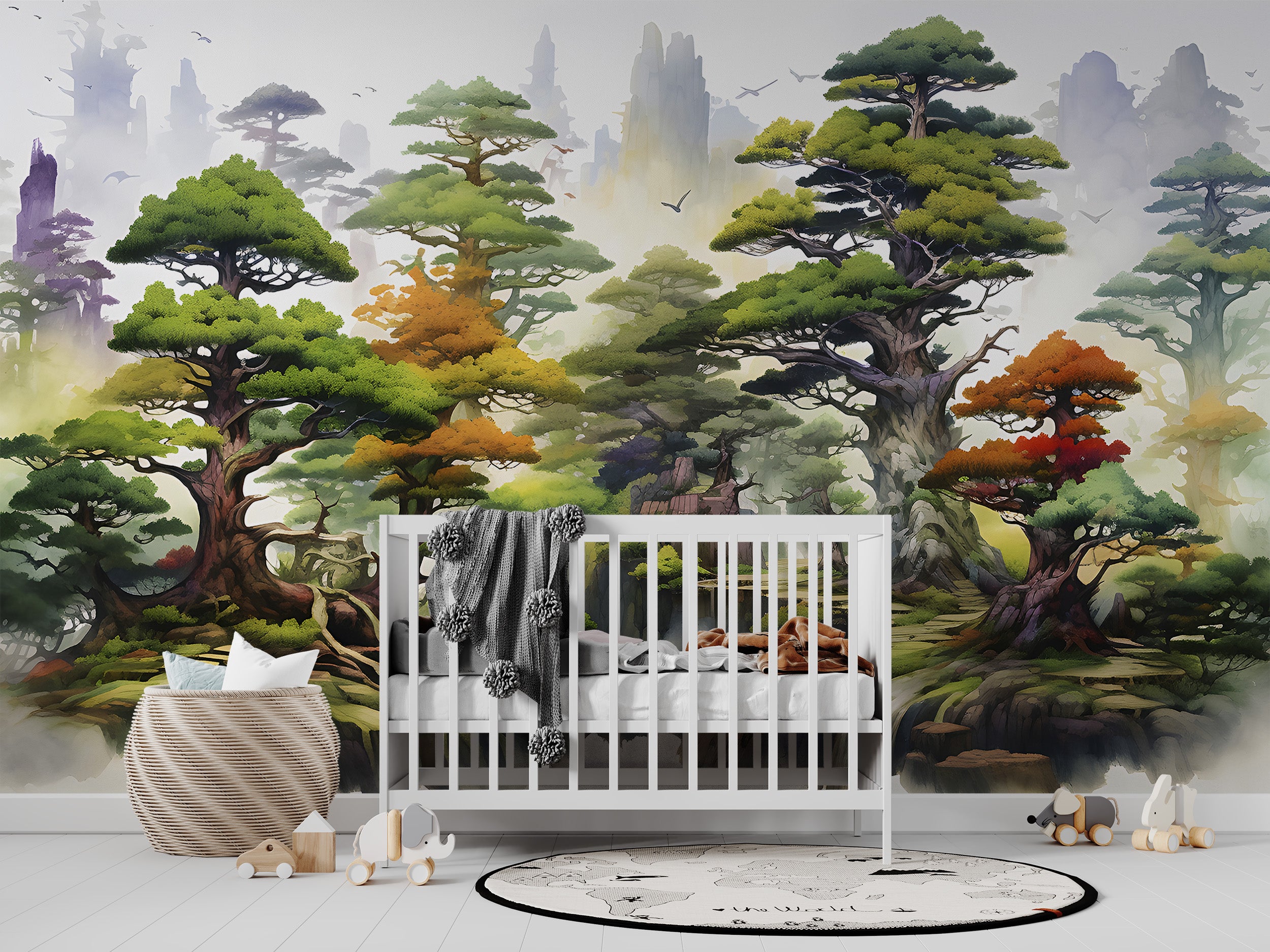 Seamless Blend of Fairytales and Modern Wall Art