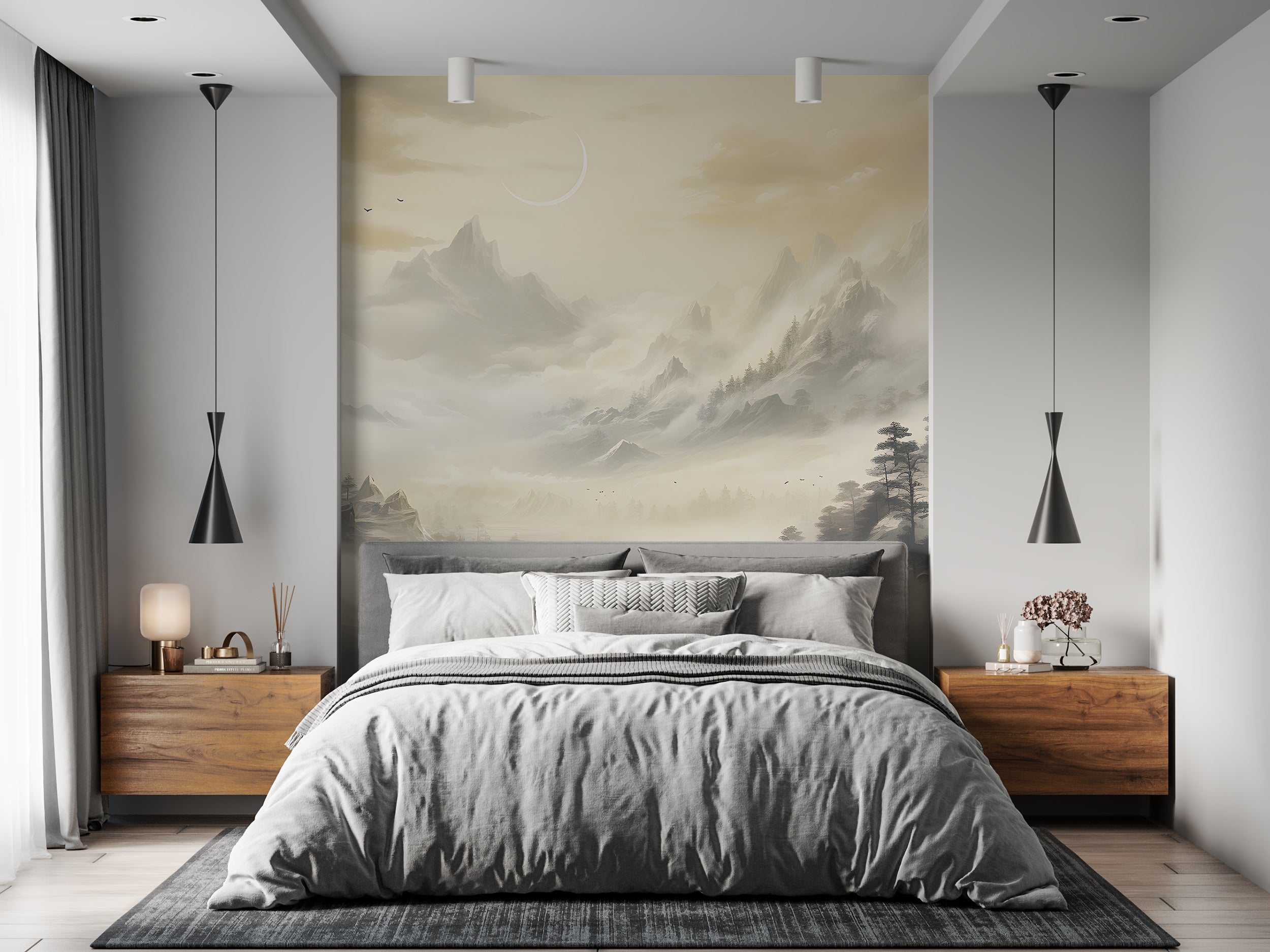 Serene Landscape Peel and Stick