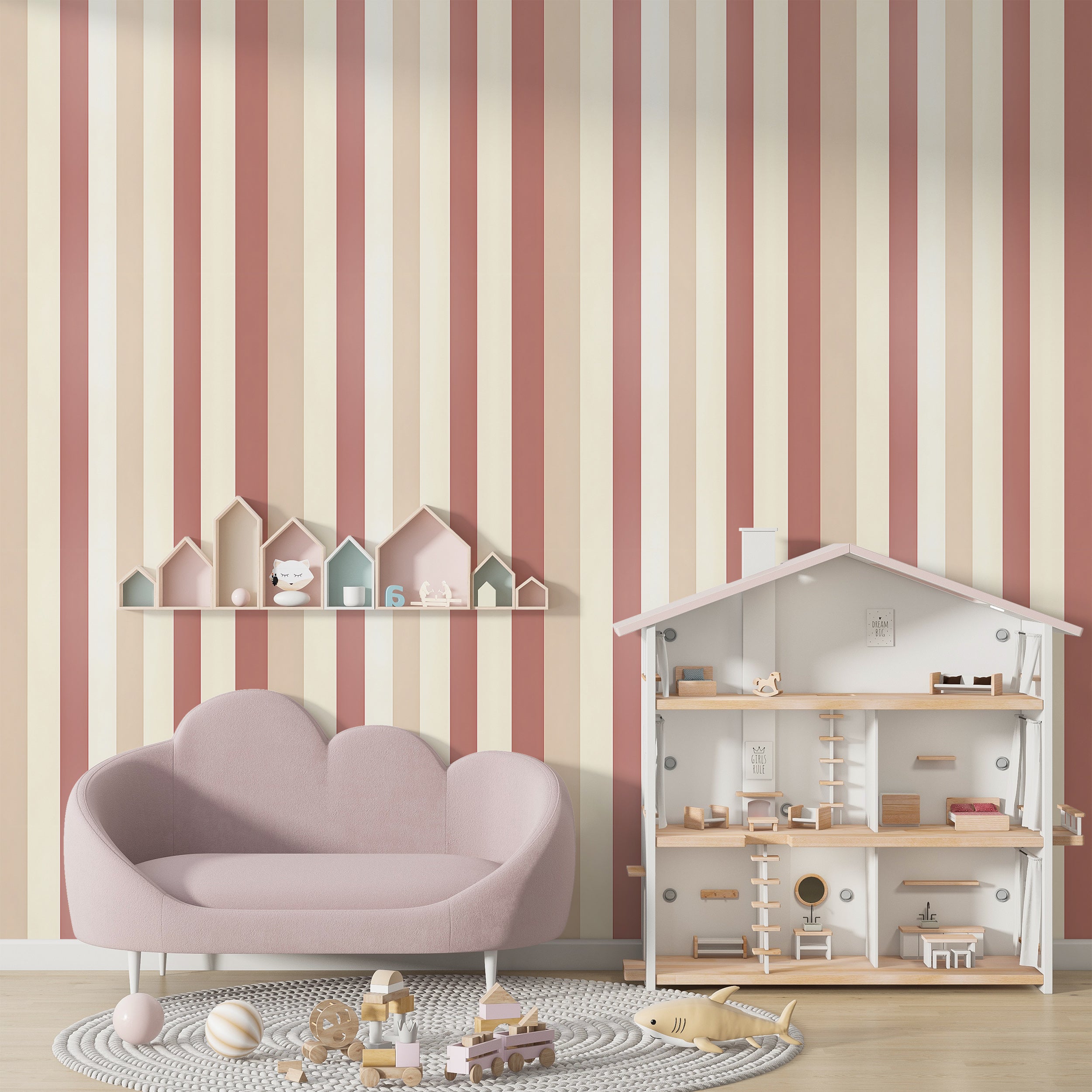 Timeless Peel and Stick Stripes