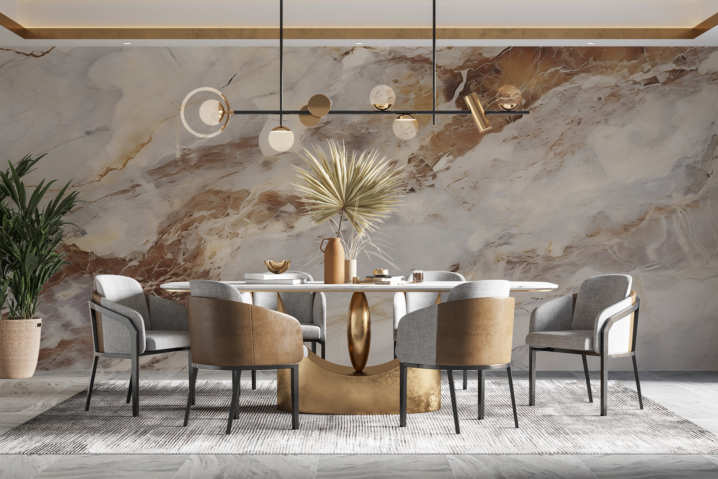 Natural Texture Design Wall Art Enhancing Modern Interior Aesthetics