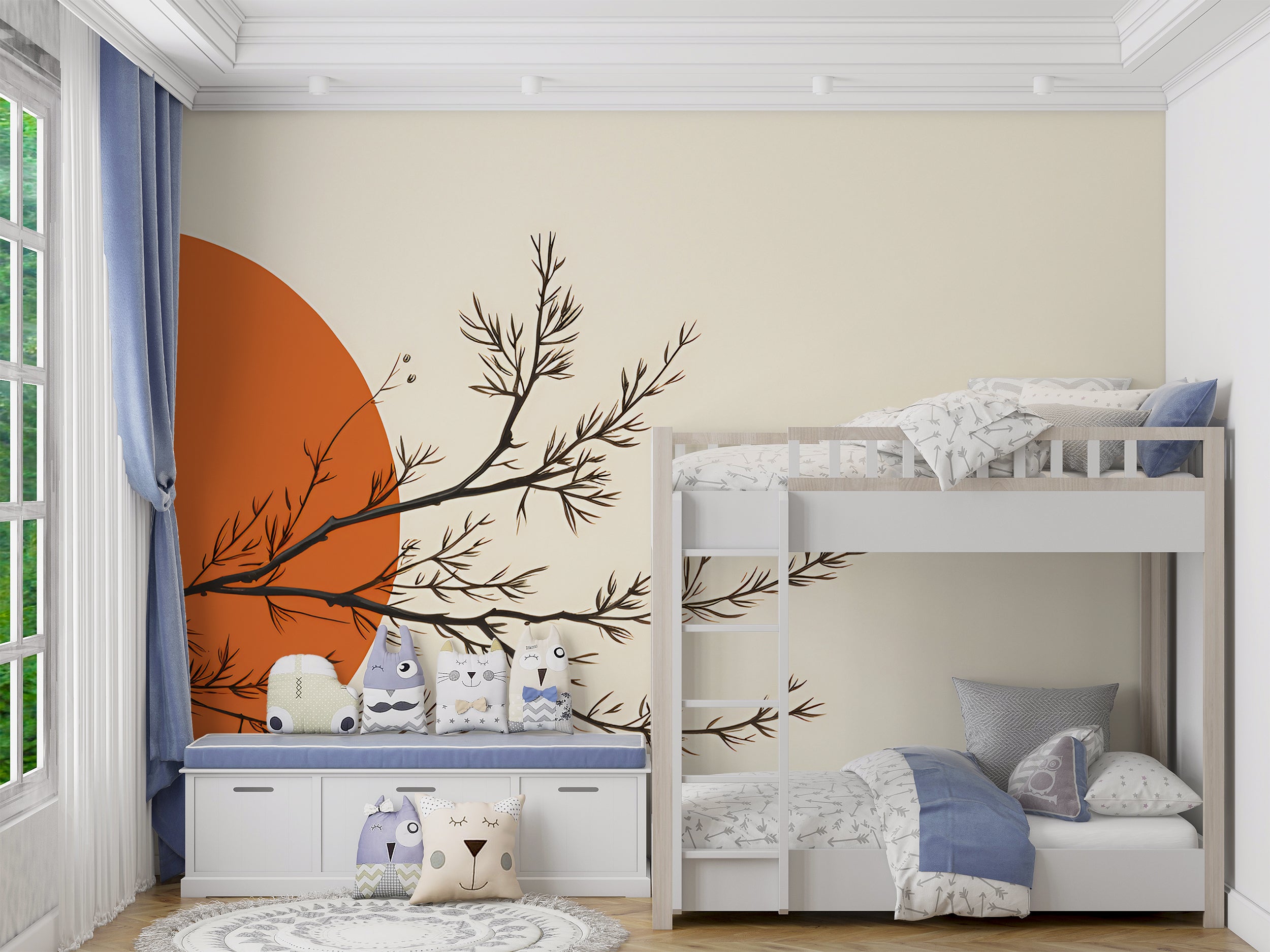 Harmonious Peel and Stick Mural