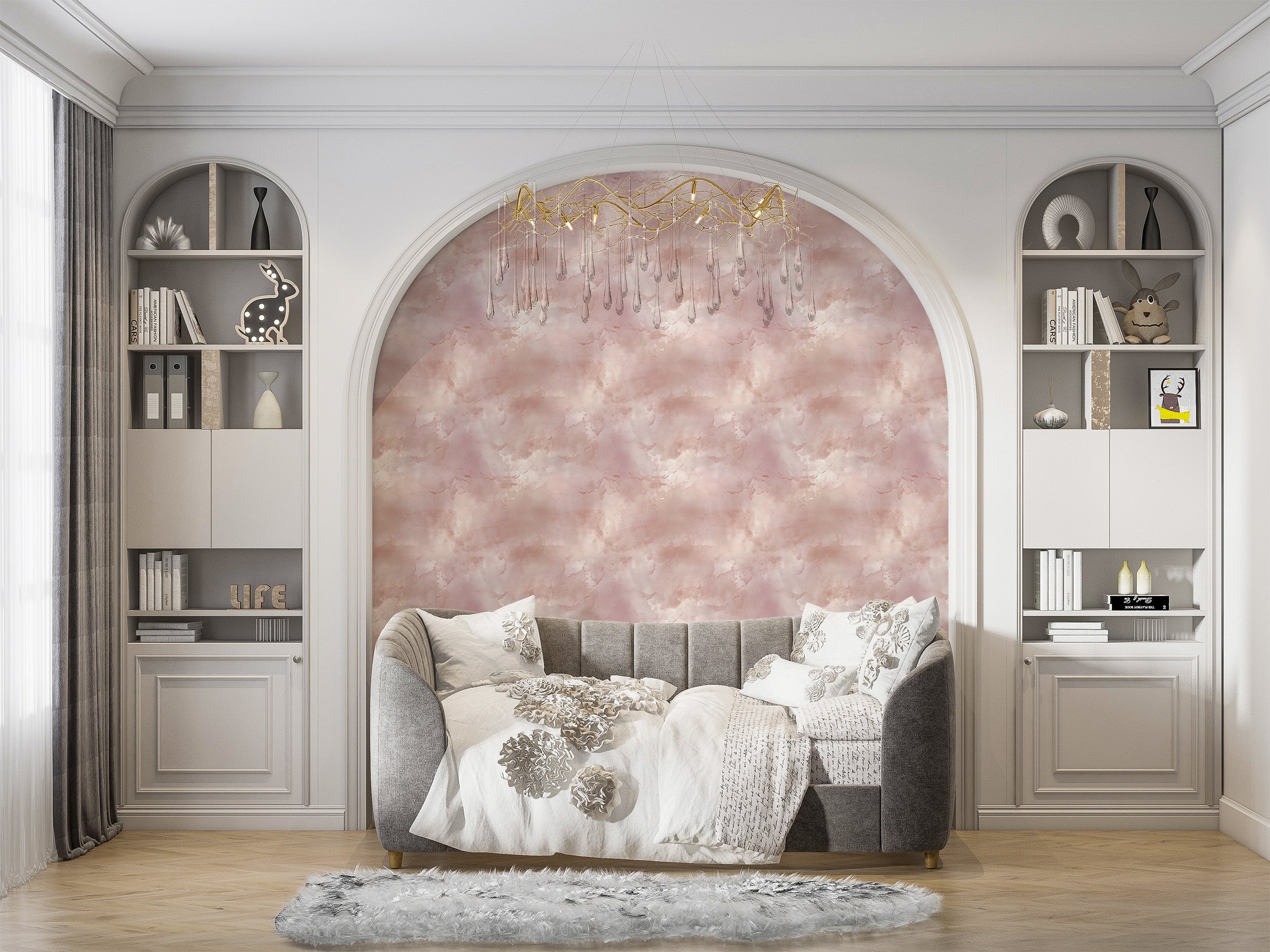 Self-Adhesive Design for Stylish Wall Makeover