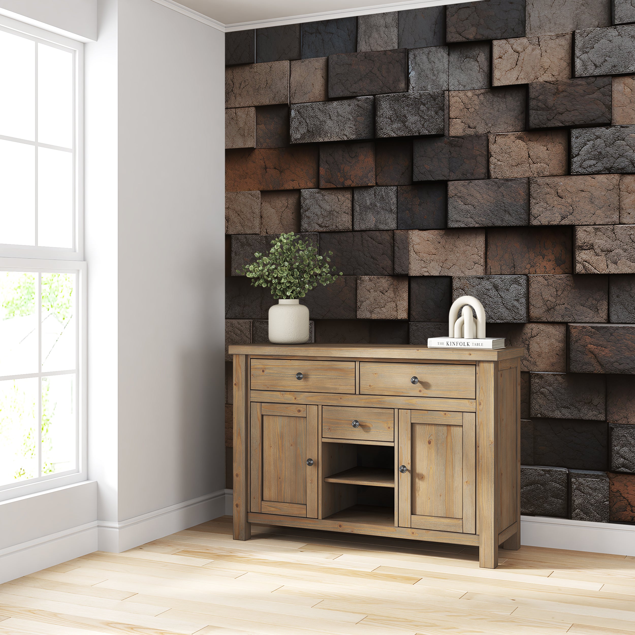 Loft Wallpaper for Industrial Elegance