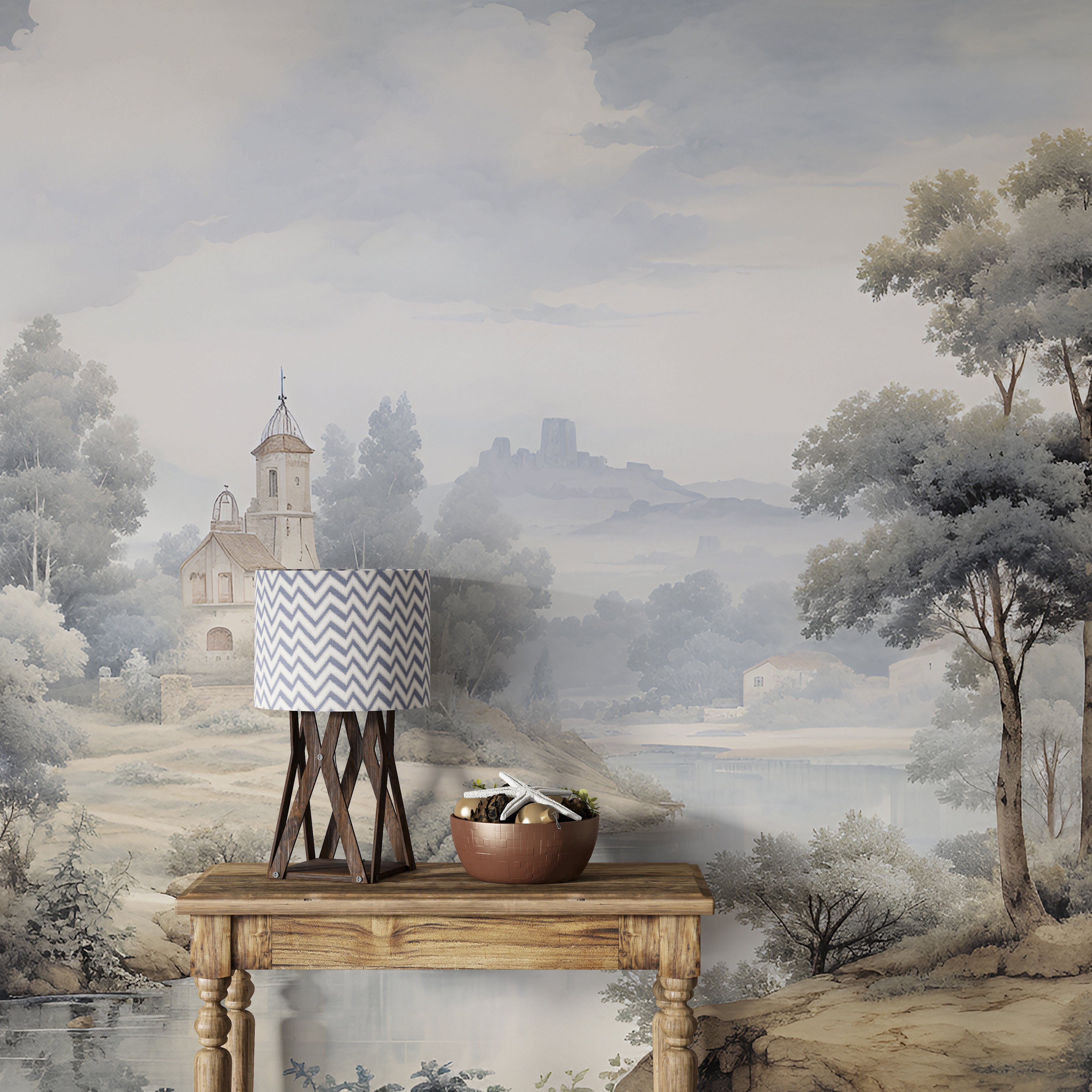 Timeless Rococo Style Peel and Stick Decor