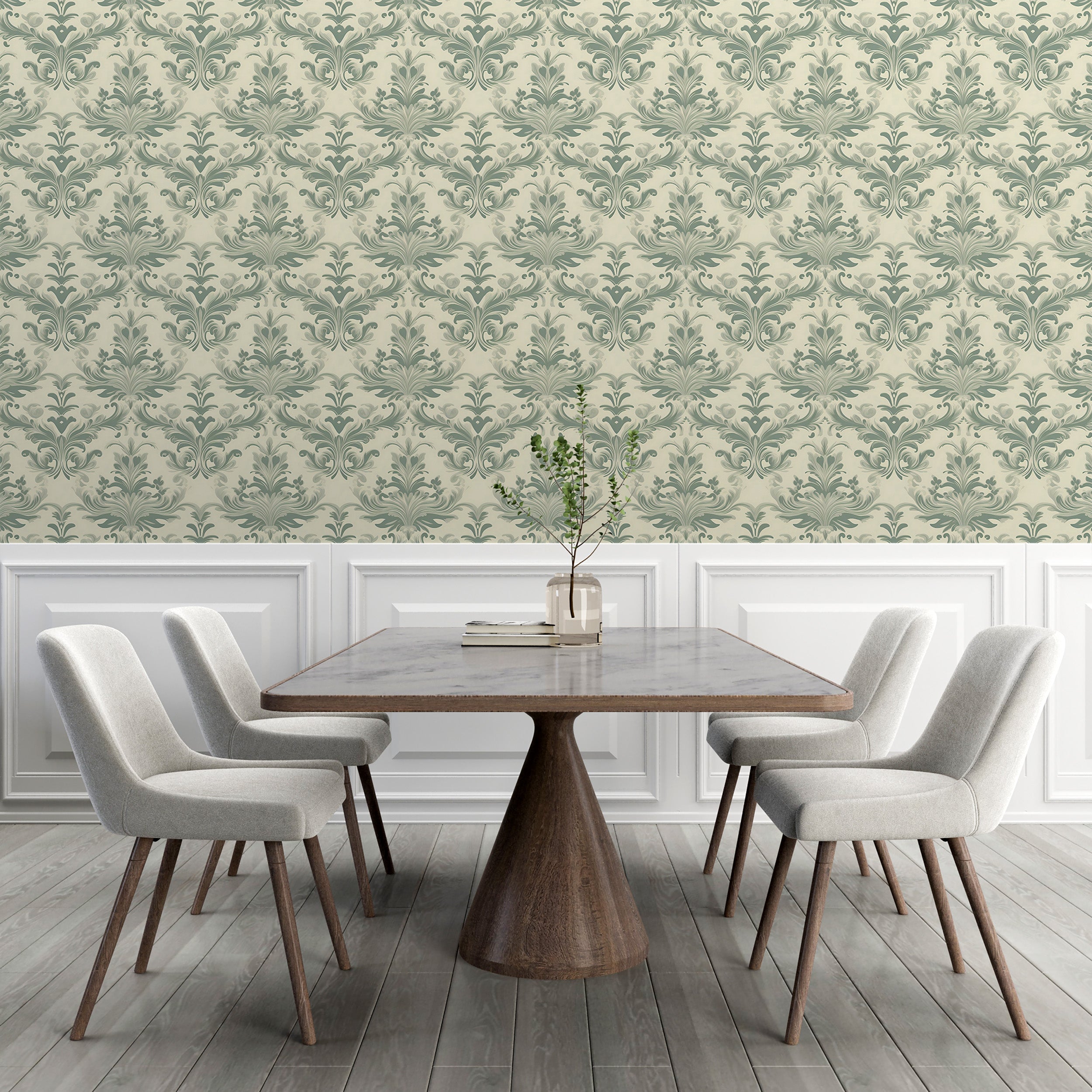 Effortless Application of Traditional Wall Decal