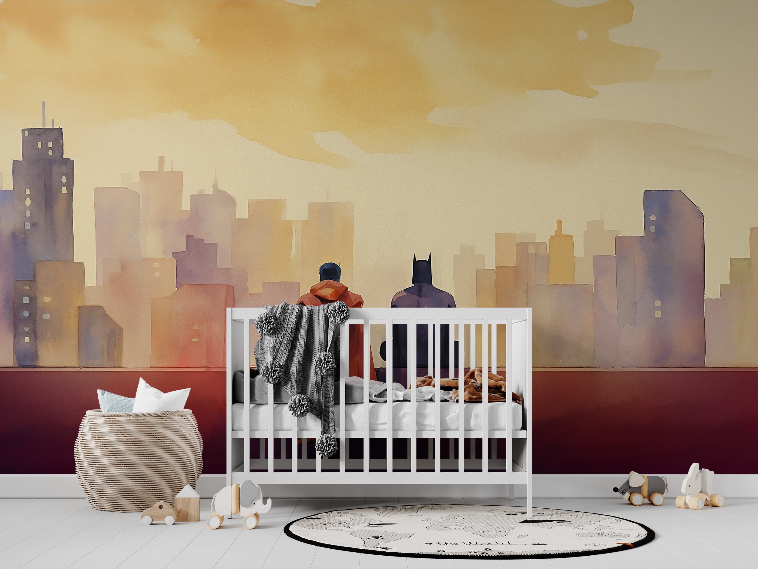 Redefine Space with Batman and Superman Wall Decor