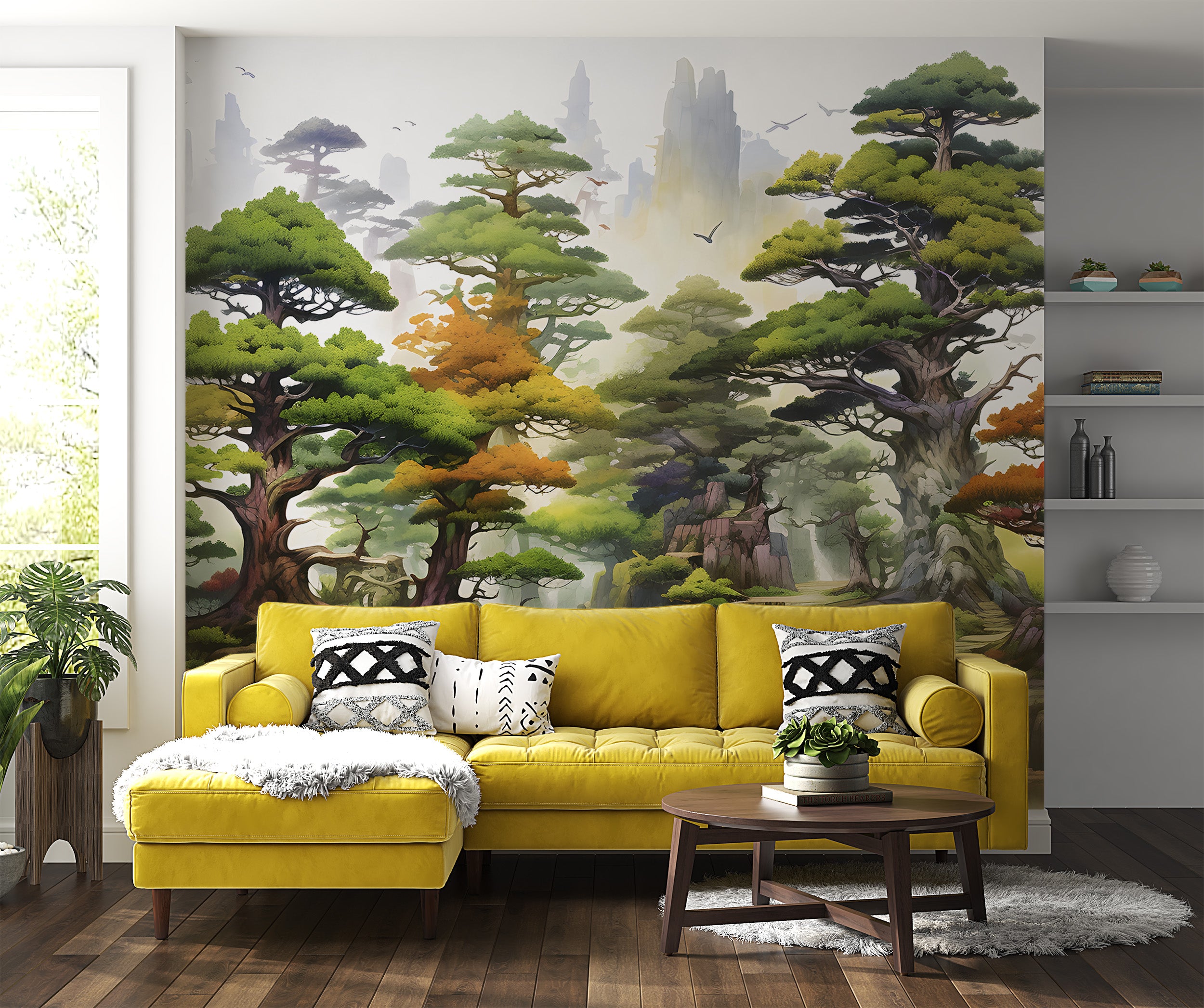 Whimsical Nursery Wall Decal with Fairytale Charm