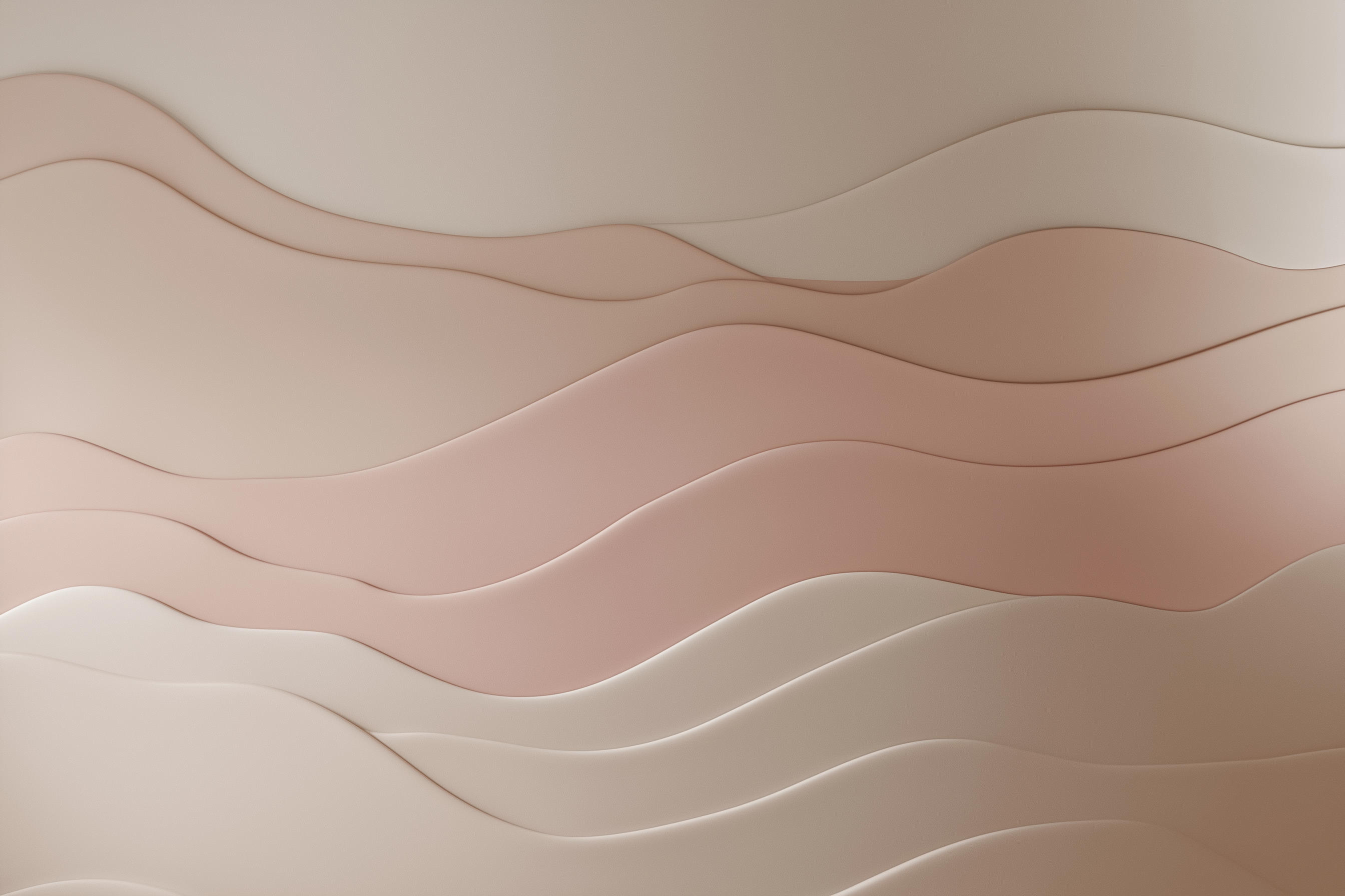Elegant Beige and Pink Abstract Wallpaper - Perfect for Modern Home Decor