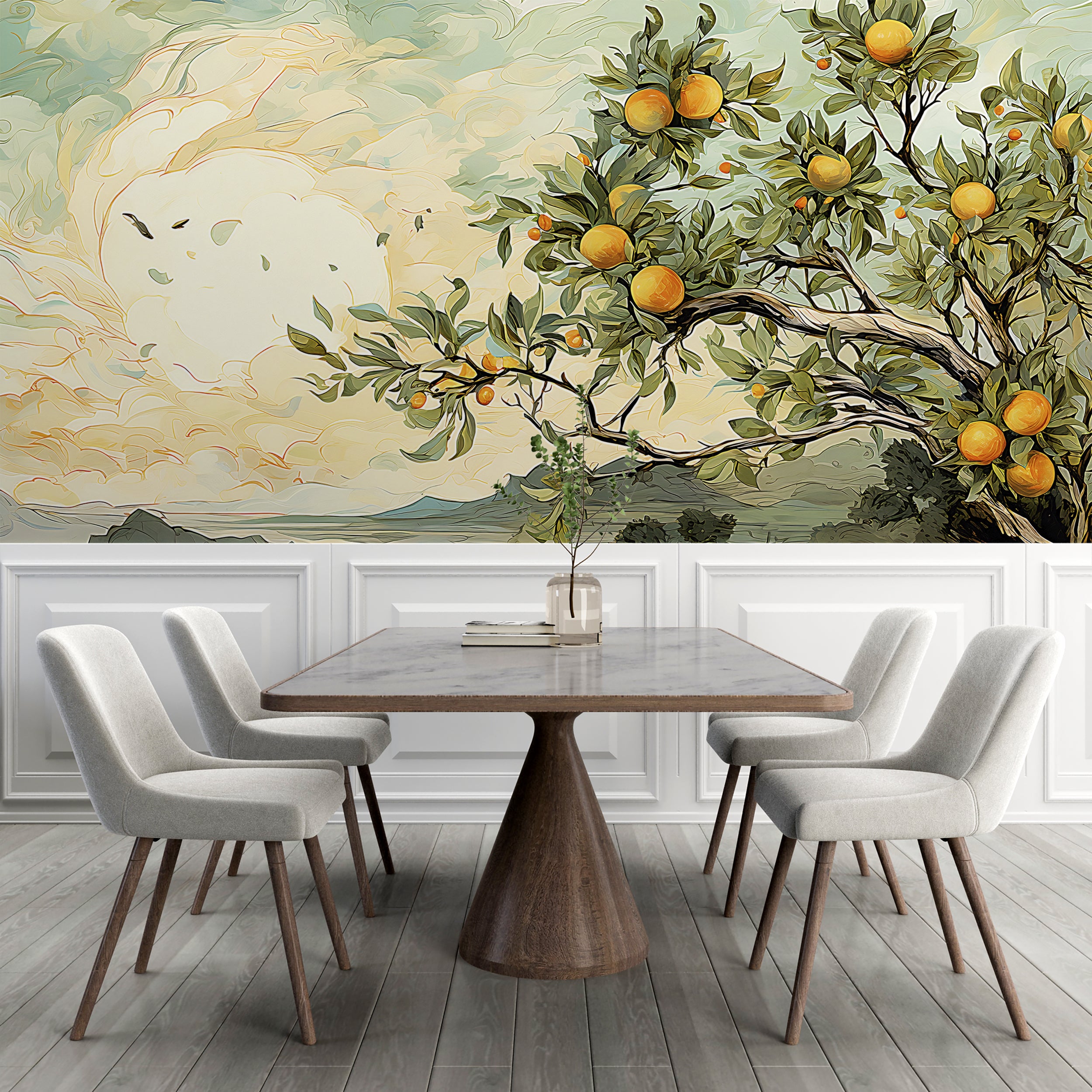 Easy Apply Impressionism Art Mural