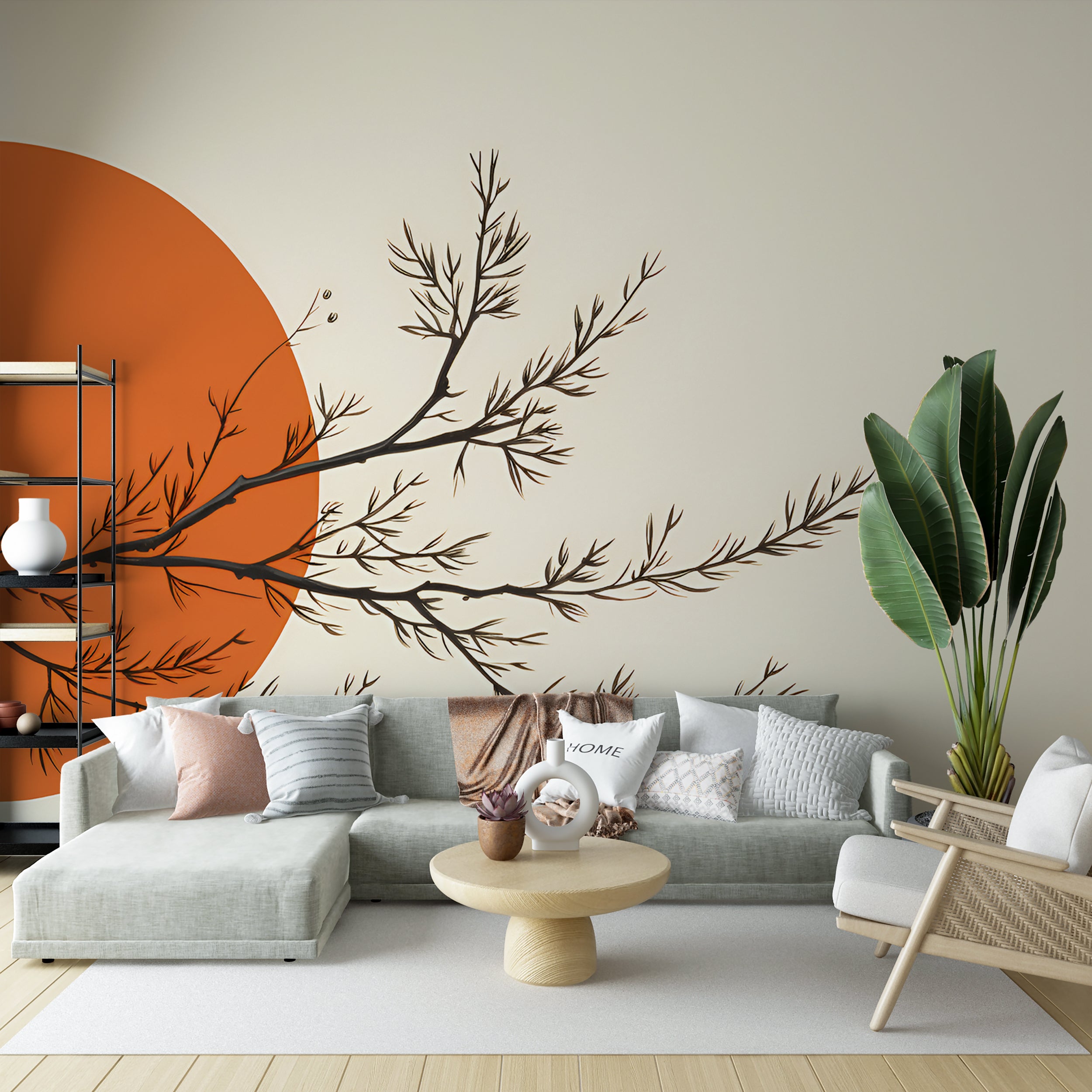 Japanese Aesthetics Wall Covering