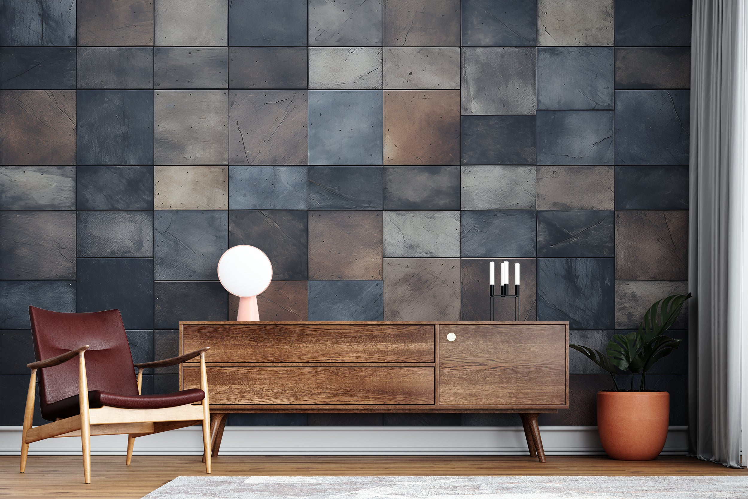 Sophisticated Stone Digital Backdrop