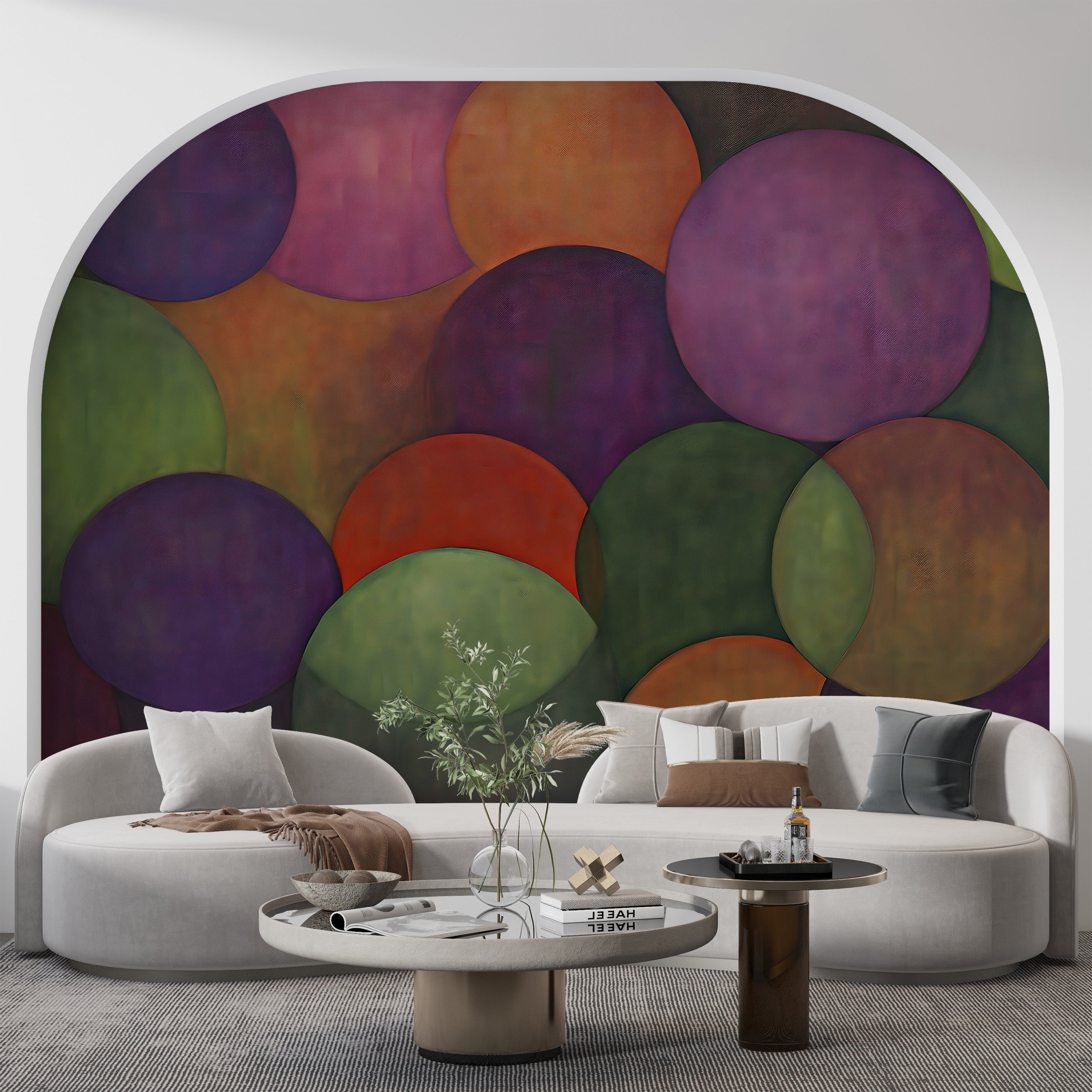 Eye-Catching Dots Wallpaper for Creative Ambiance