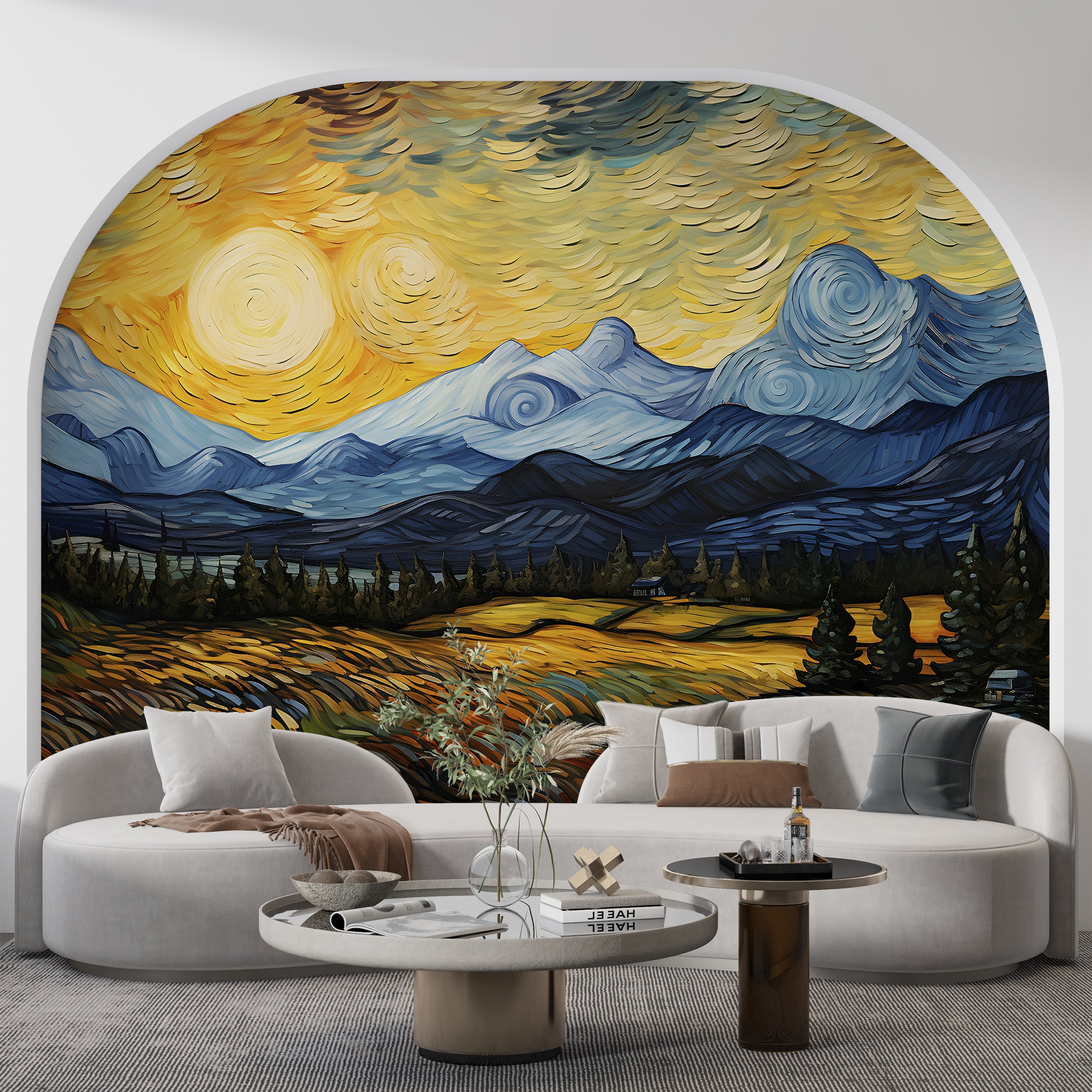 Removable Artistic Wallpaper