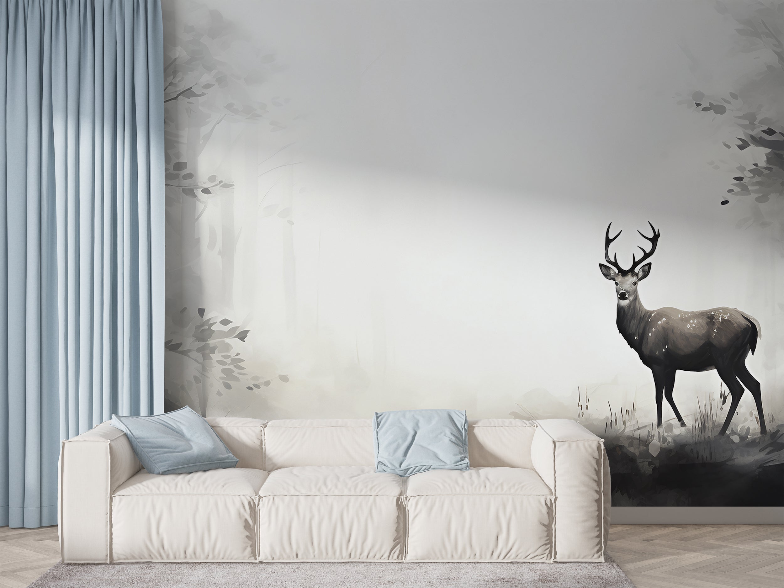 Environmentally Friendly Black and White Landscape Decor