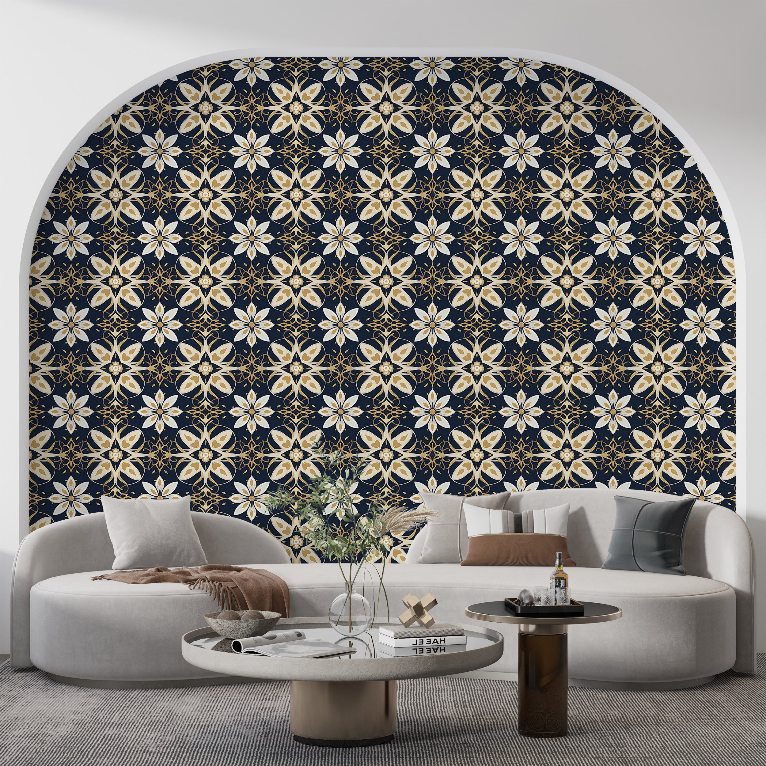 Vibrant Removable Geometric Wall Art