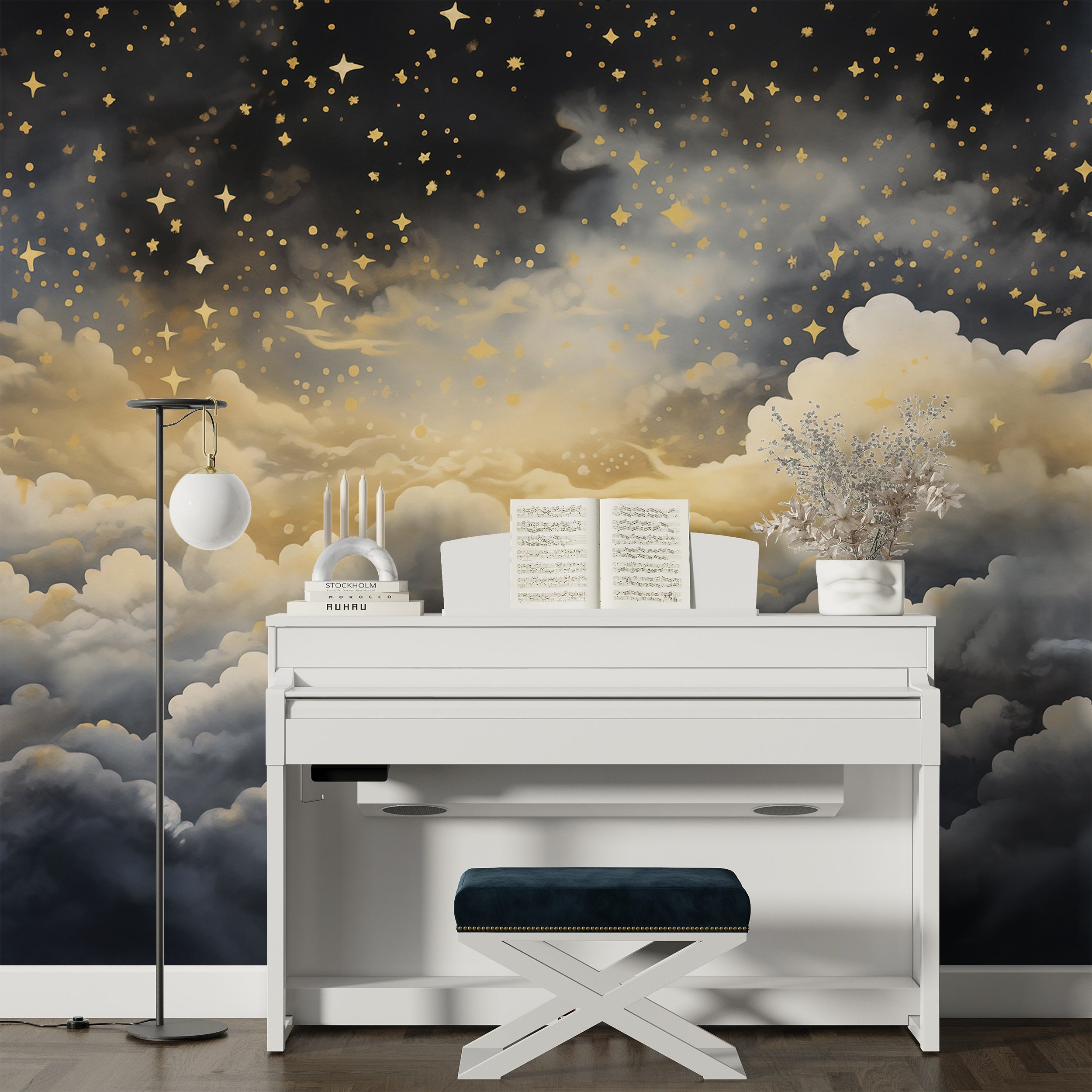 Celestial Nursery Wallpaper