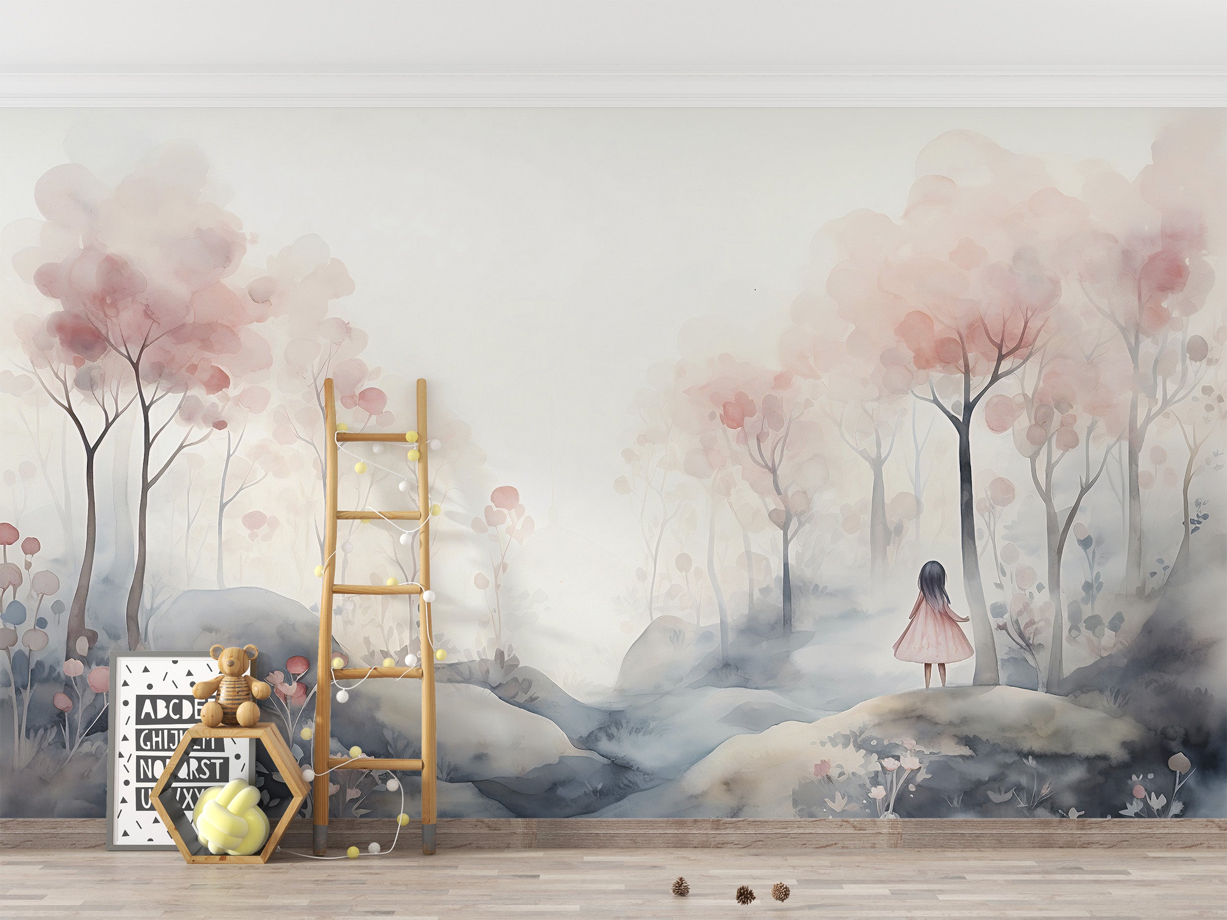 Effortless Application of Fairy Tale Wall Art