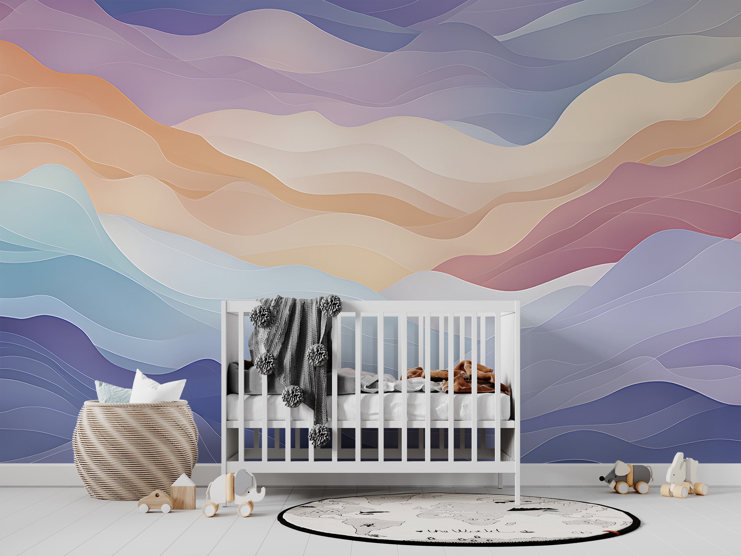 Discover Artistic Simplicity with Peel and Stick Mural