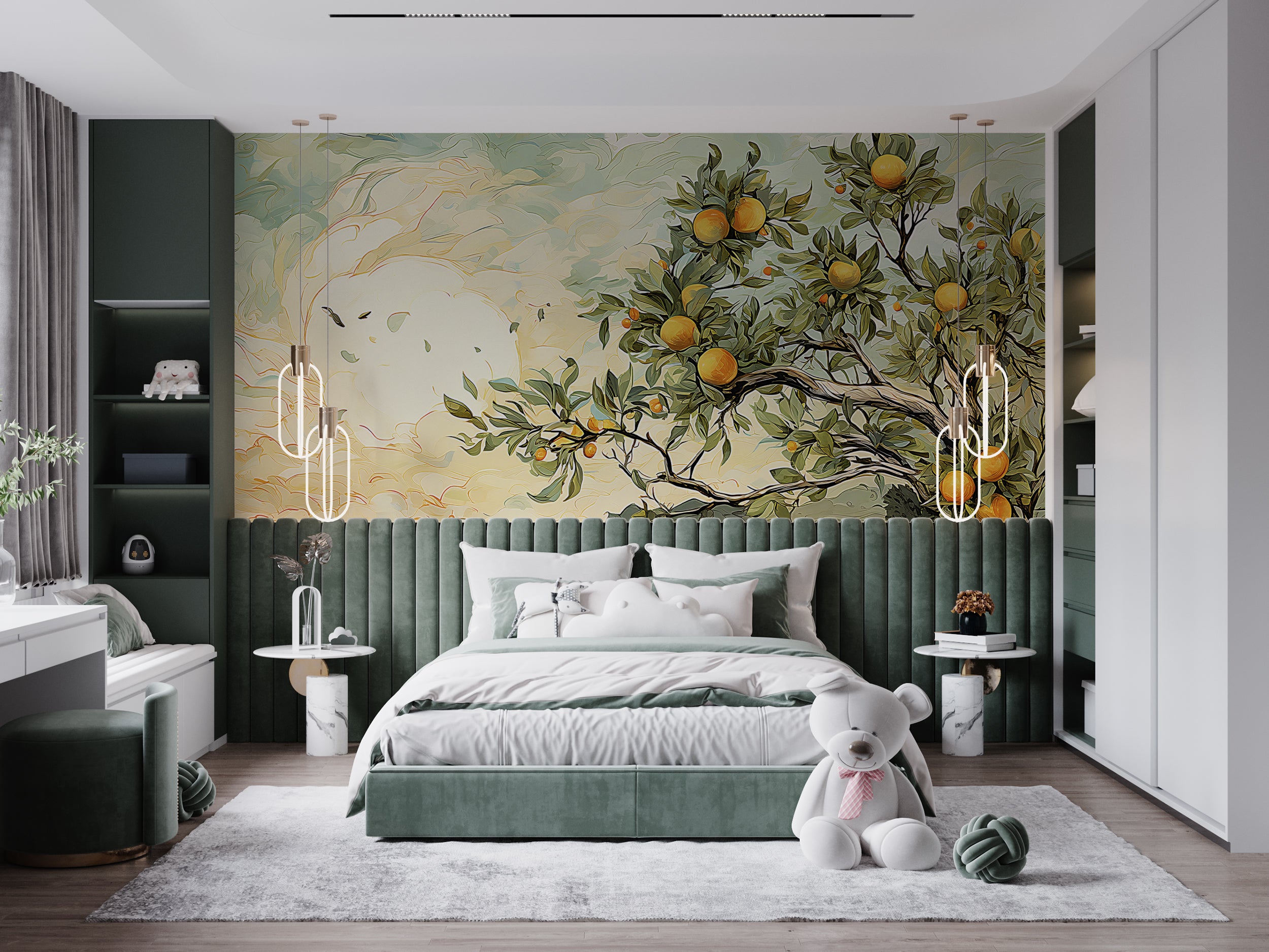 Decorative Peel And Stick Impressionism Mural