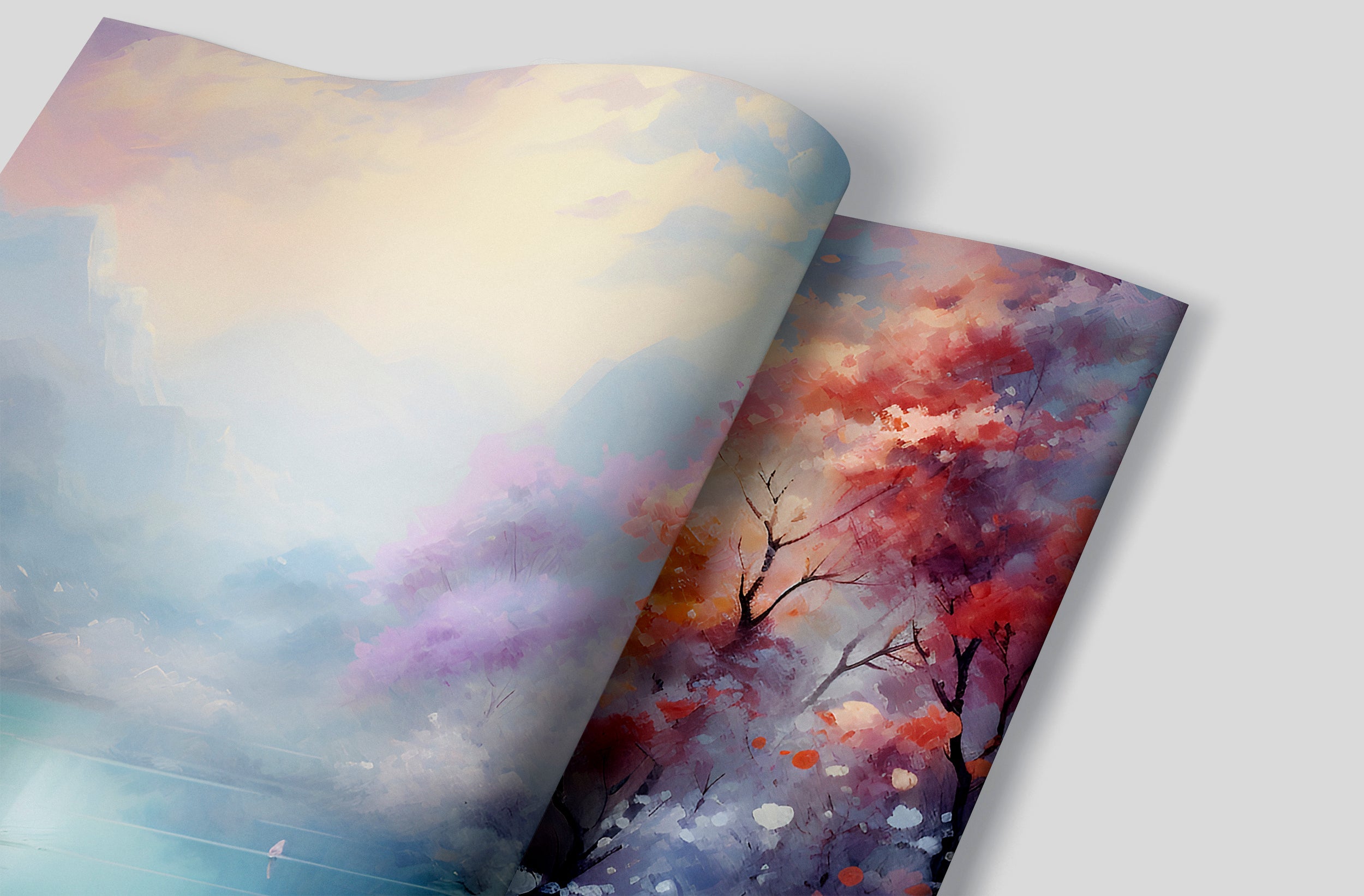 Colorful Nature Wallpaper with Easy Application